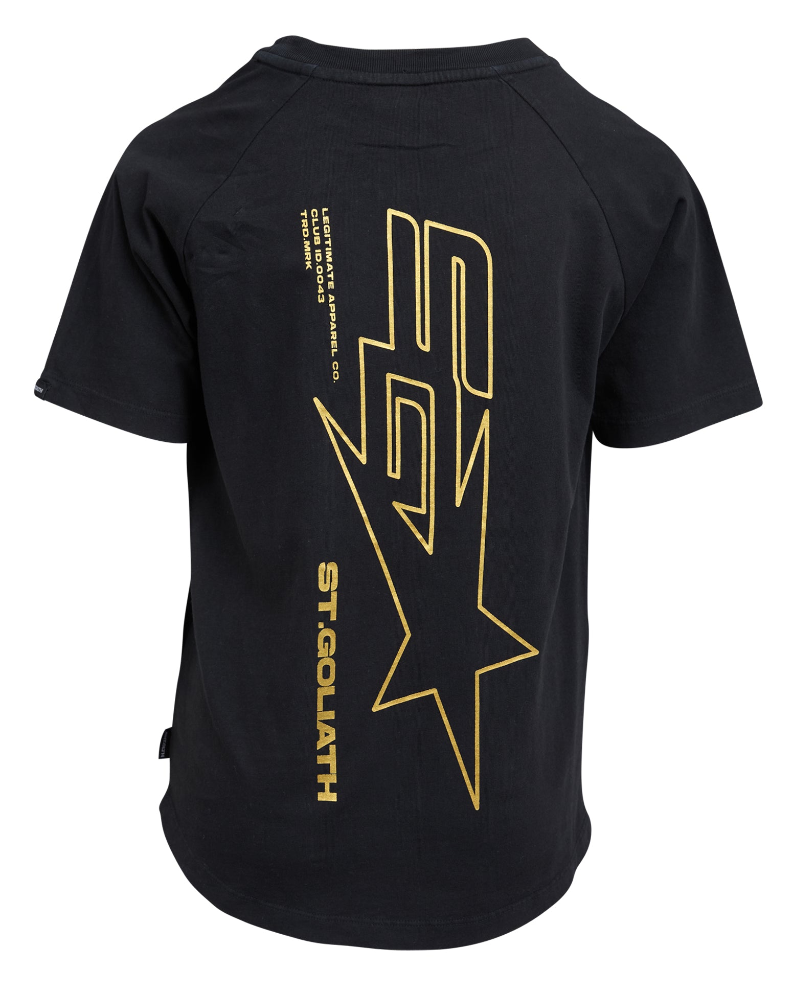 Kids Sigma Tee Washed Black