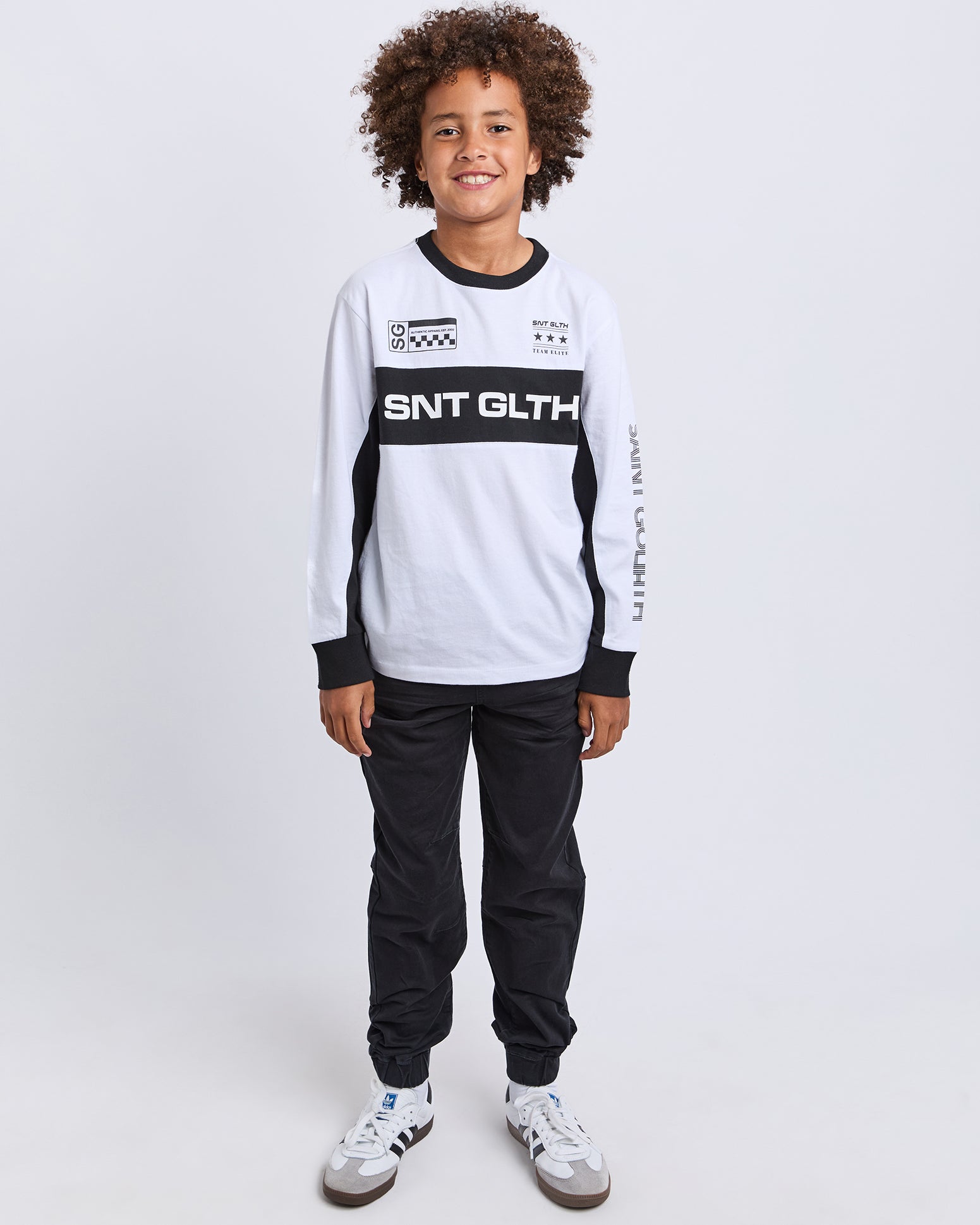 Teen 247 Long Sleeve Tee White