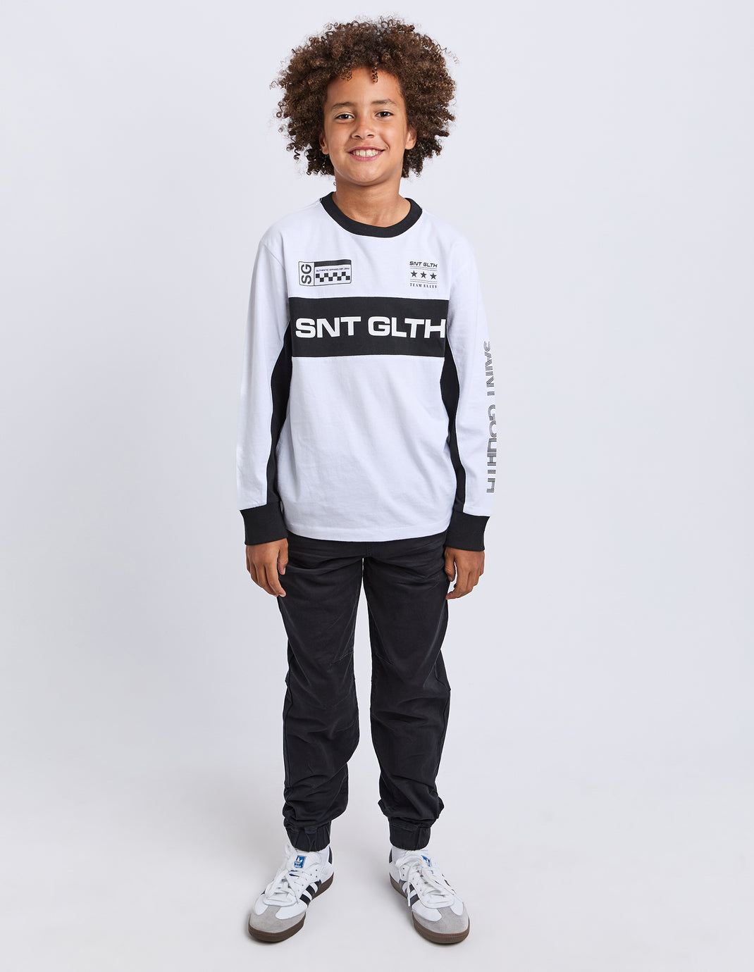Teen 247 Long Sleeve Tee White