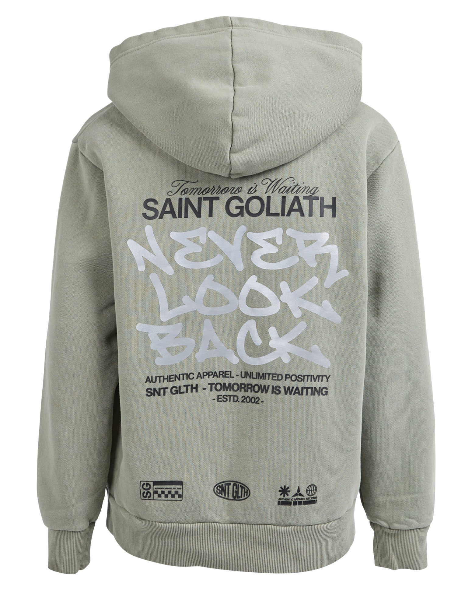 Teen Upside Hoodie Khaki