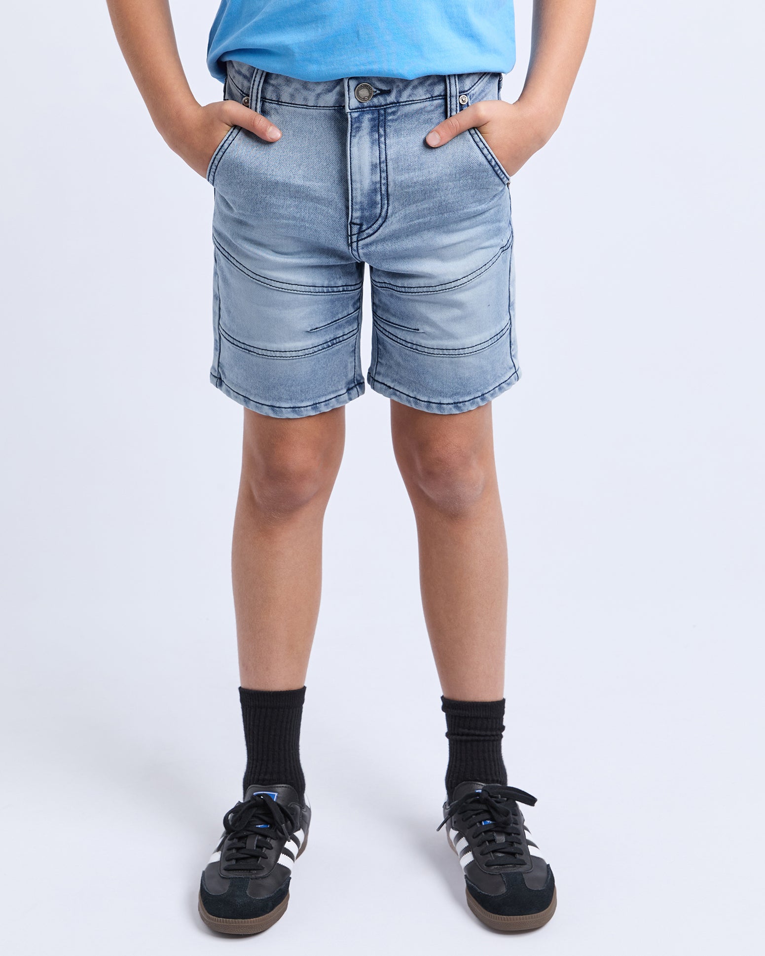 Teen Como Short Blue