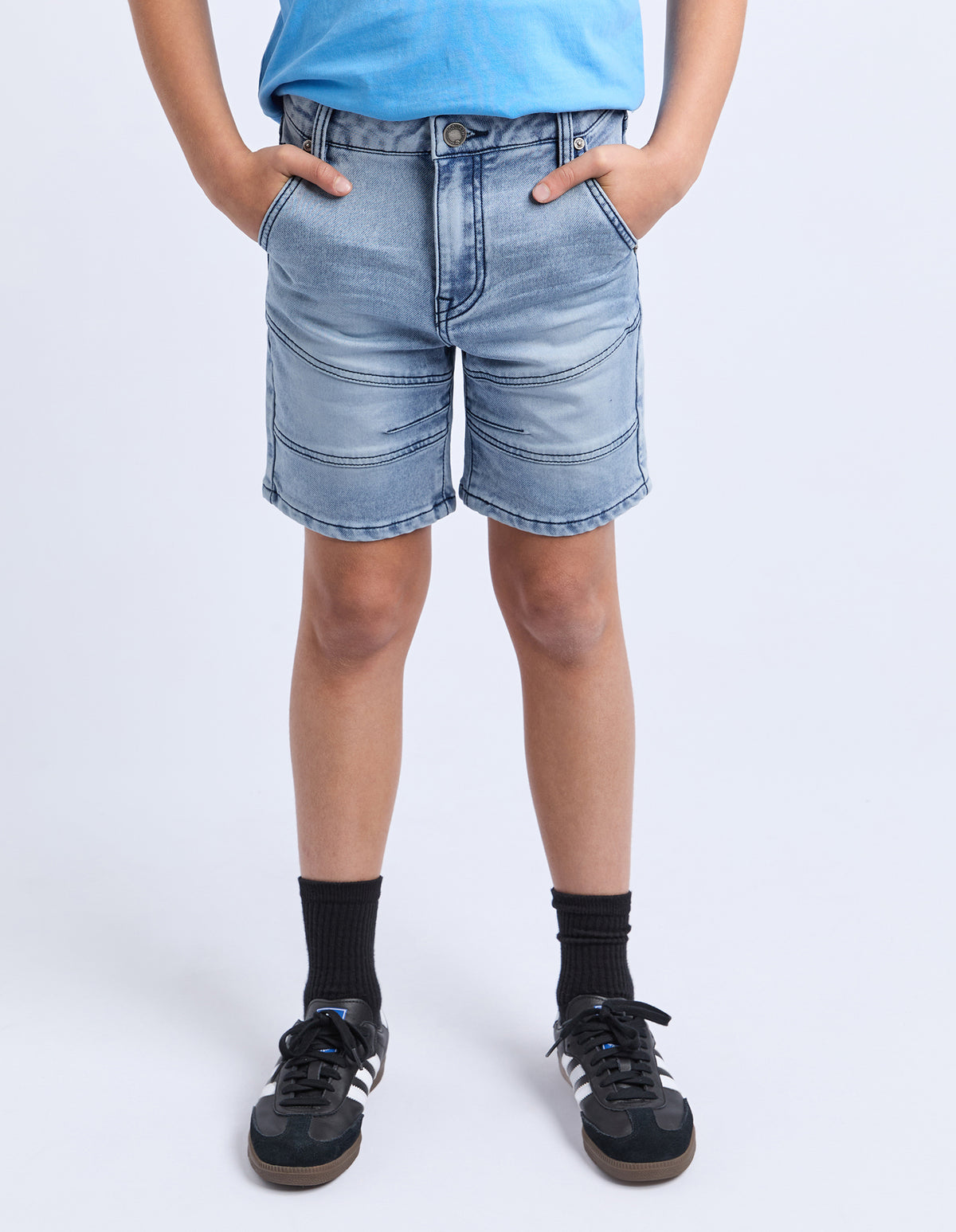 Teen Como Short Blue