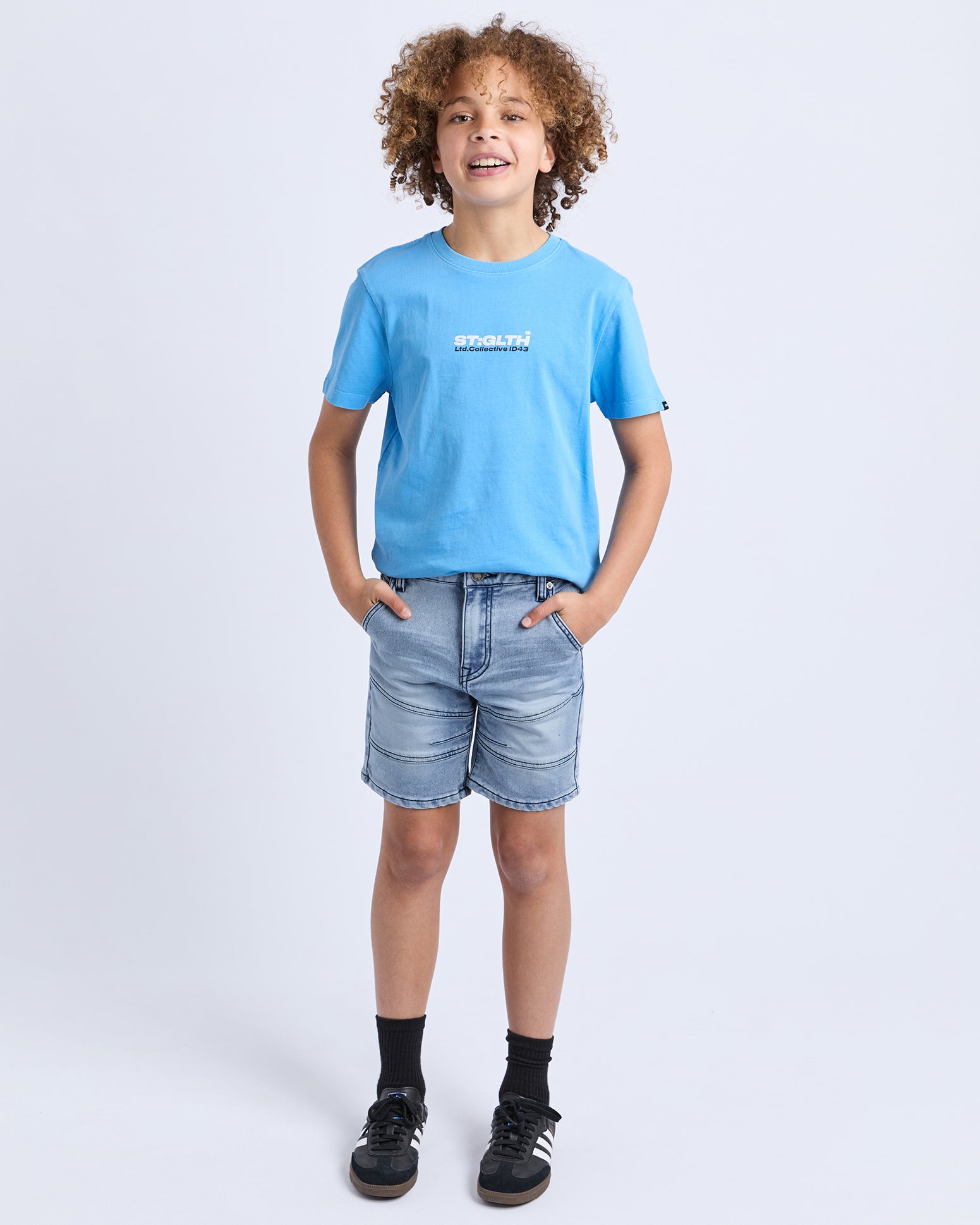 Teen Como Short Blue