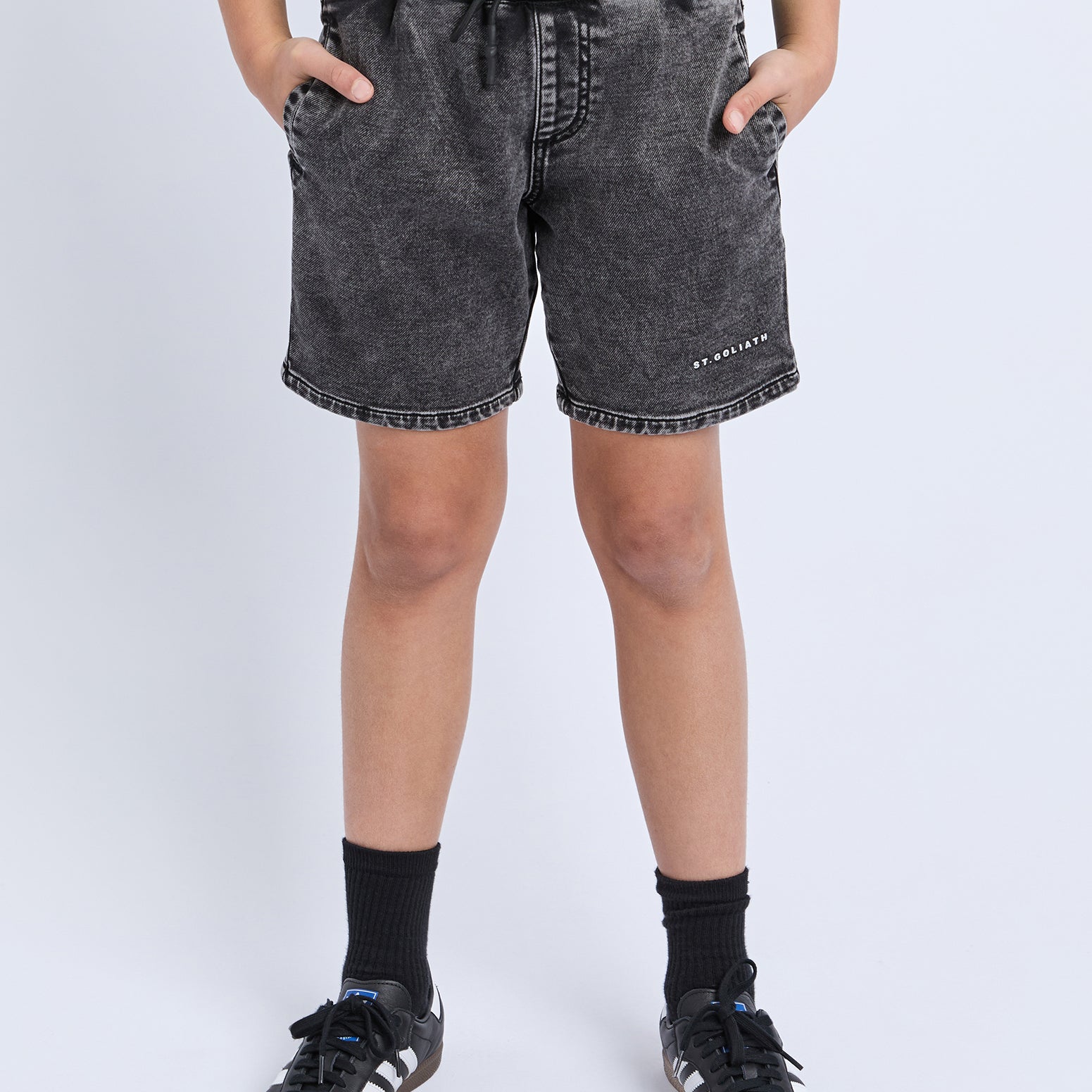Teen Fairhaven Short Washed Black