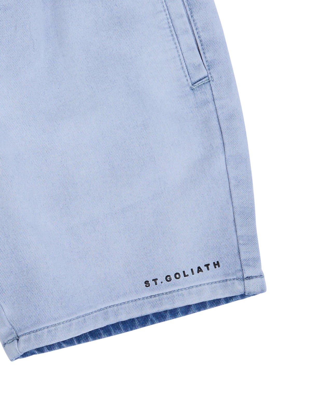Teen Fairhaven Short Ice Blue Wash