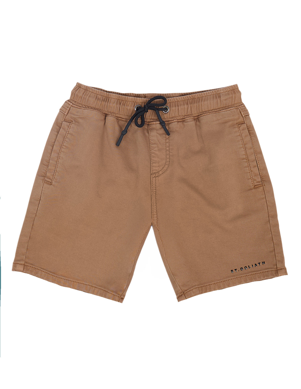 Kids Fairhaven Short Tan Wash