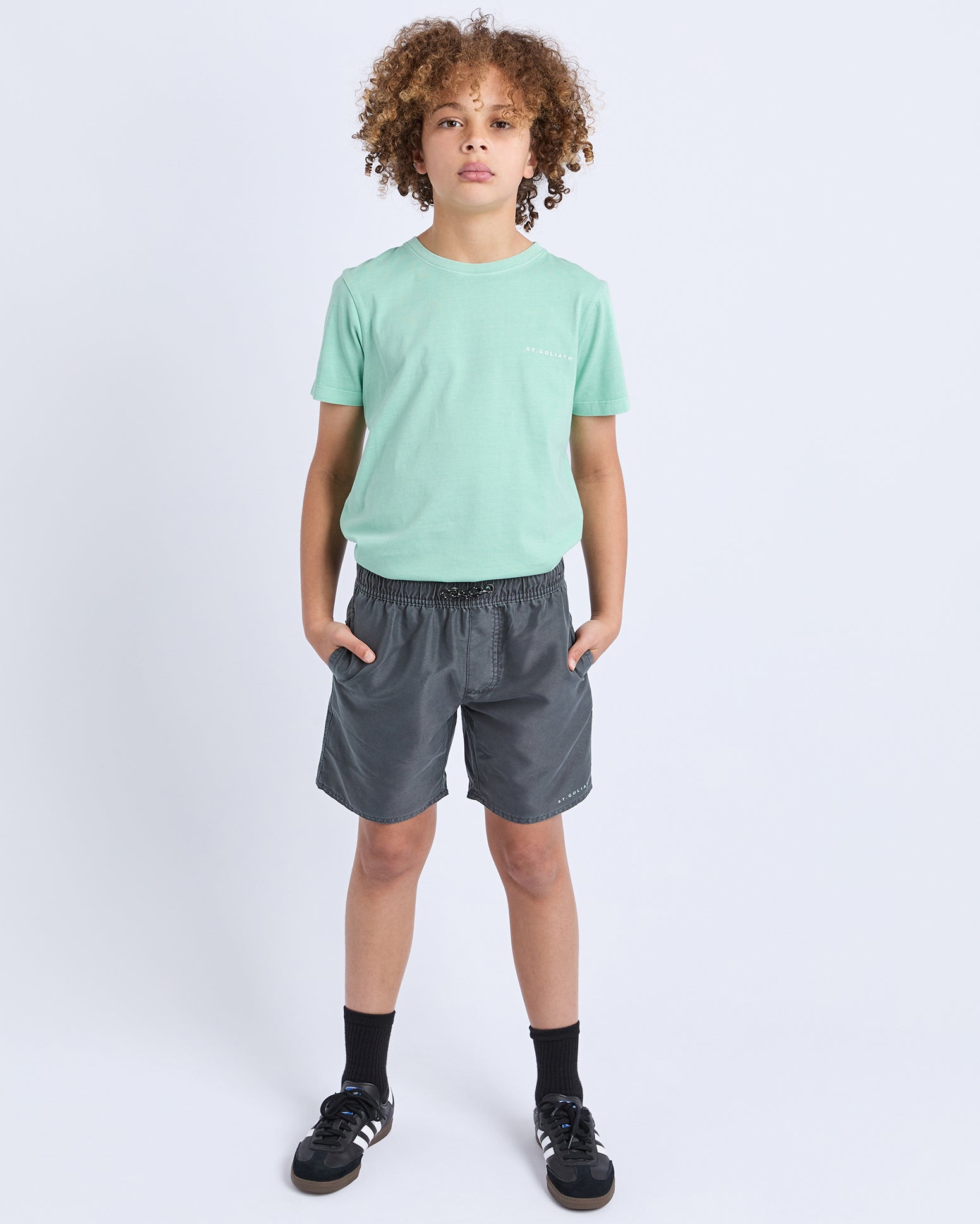 Teen Illusion Short Indigo