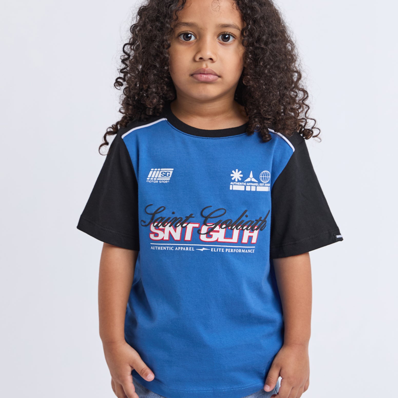 Kids Overdrive Tee Blue