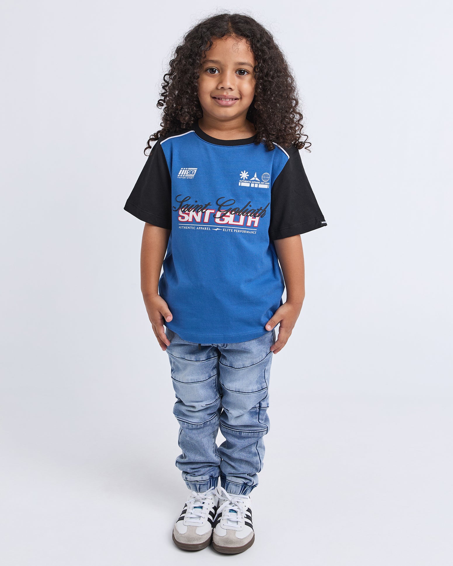 Kids Overdrive Tee Blue