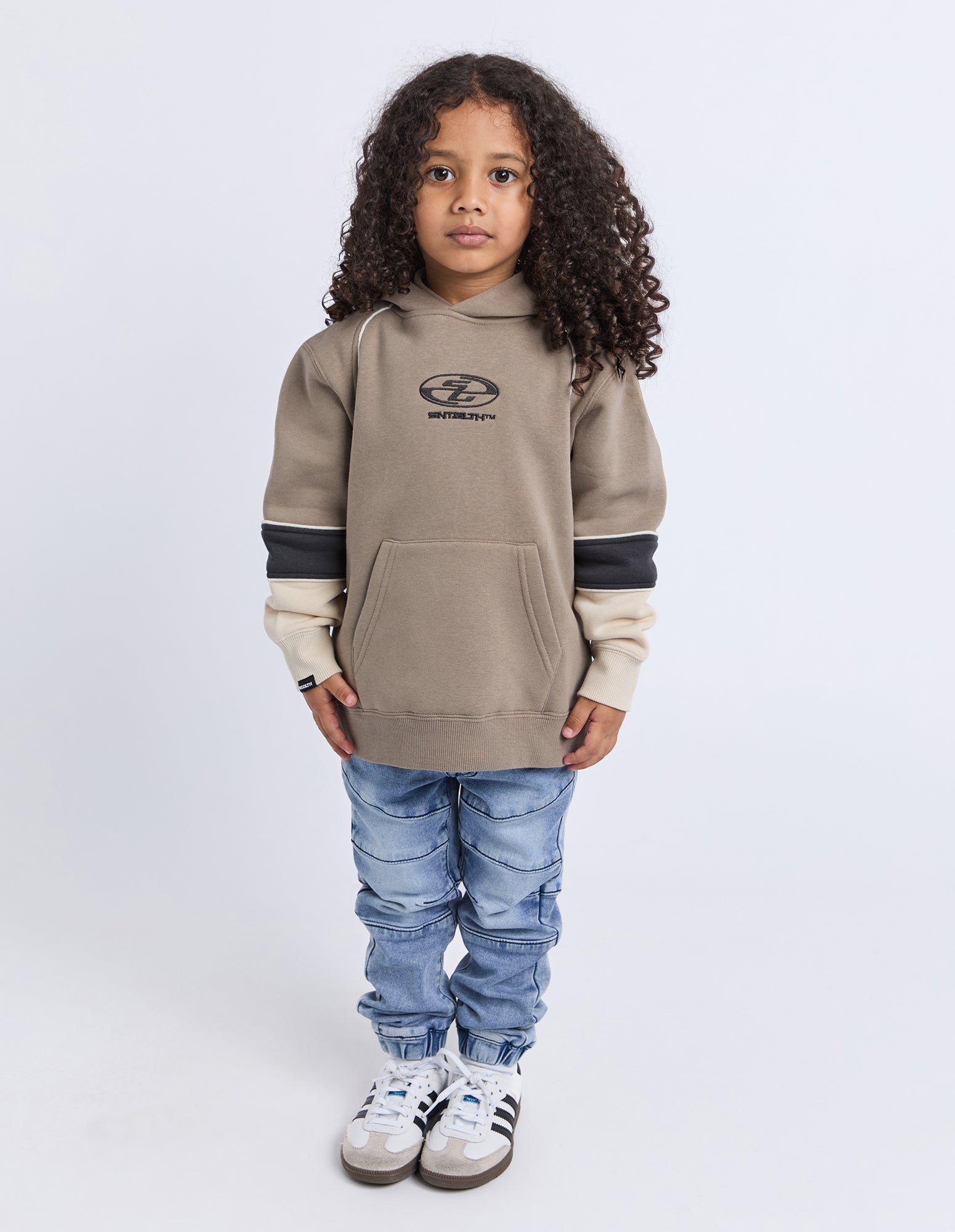 Kids Quantum Hoodie Dune