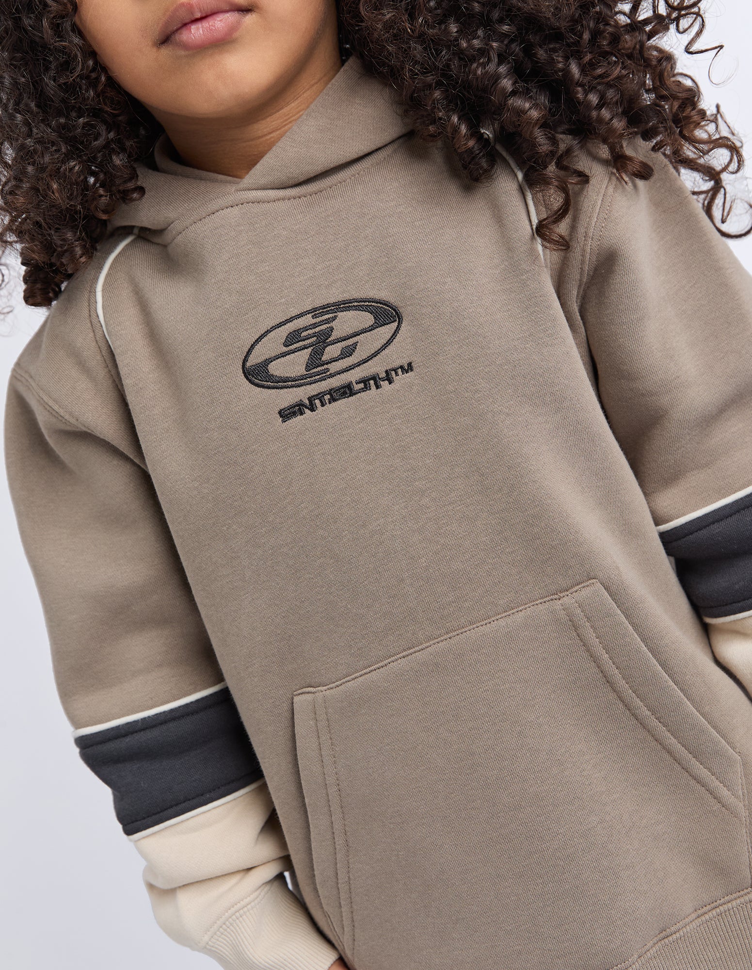 Kids Quantum Hoodie Dune