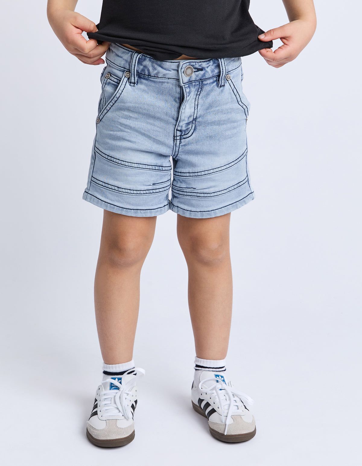 Kids Como Short Blue