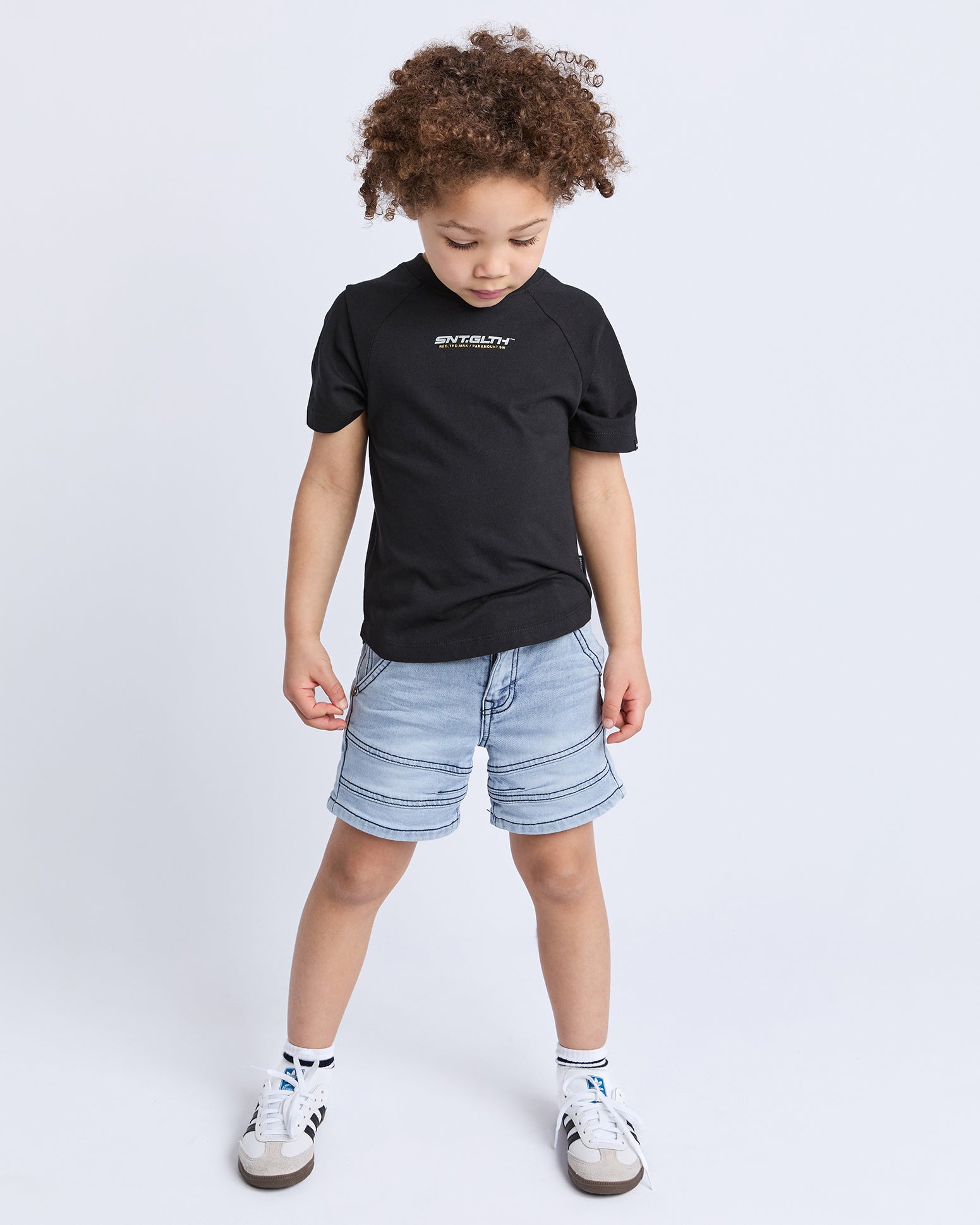 Kids Como Short Blue
