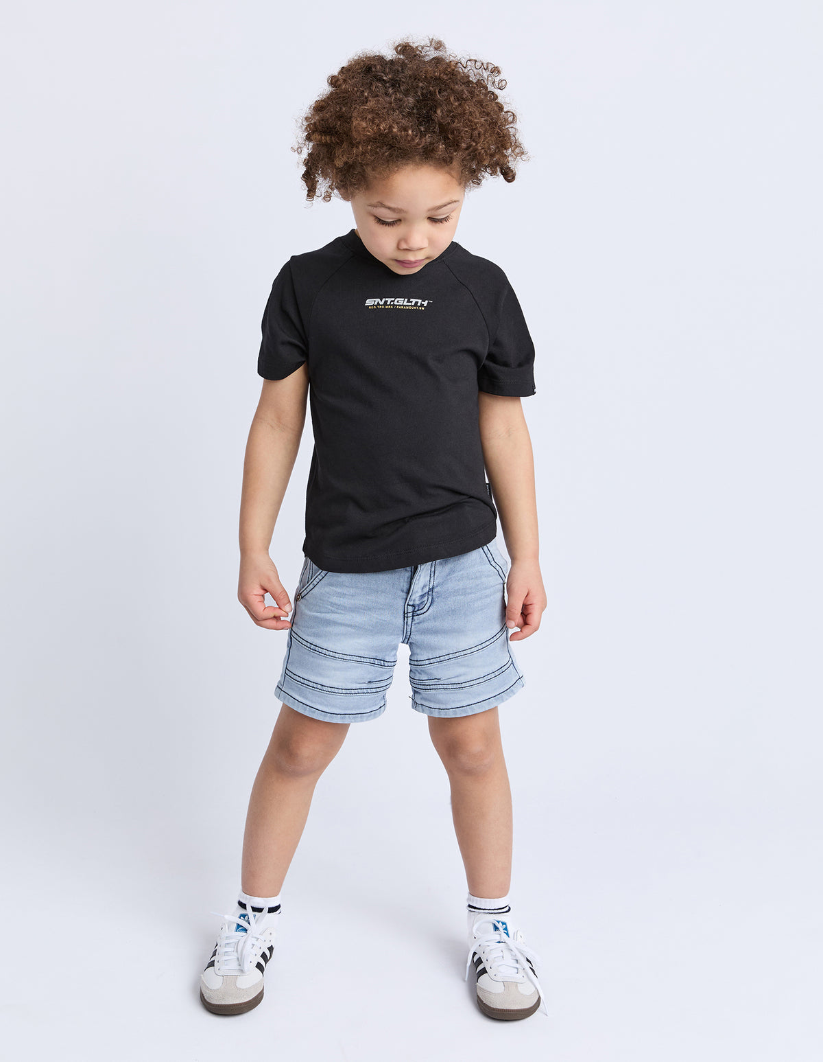 Kids Como Short Blue