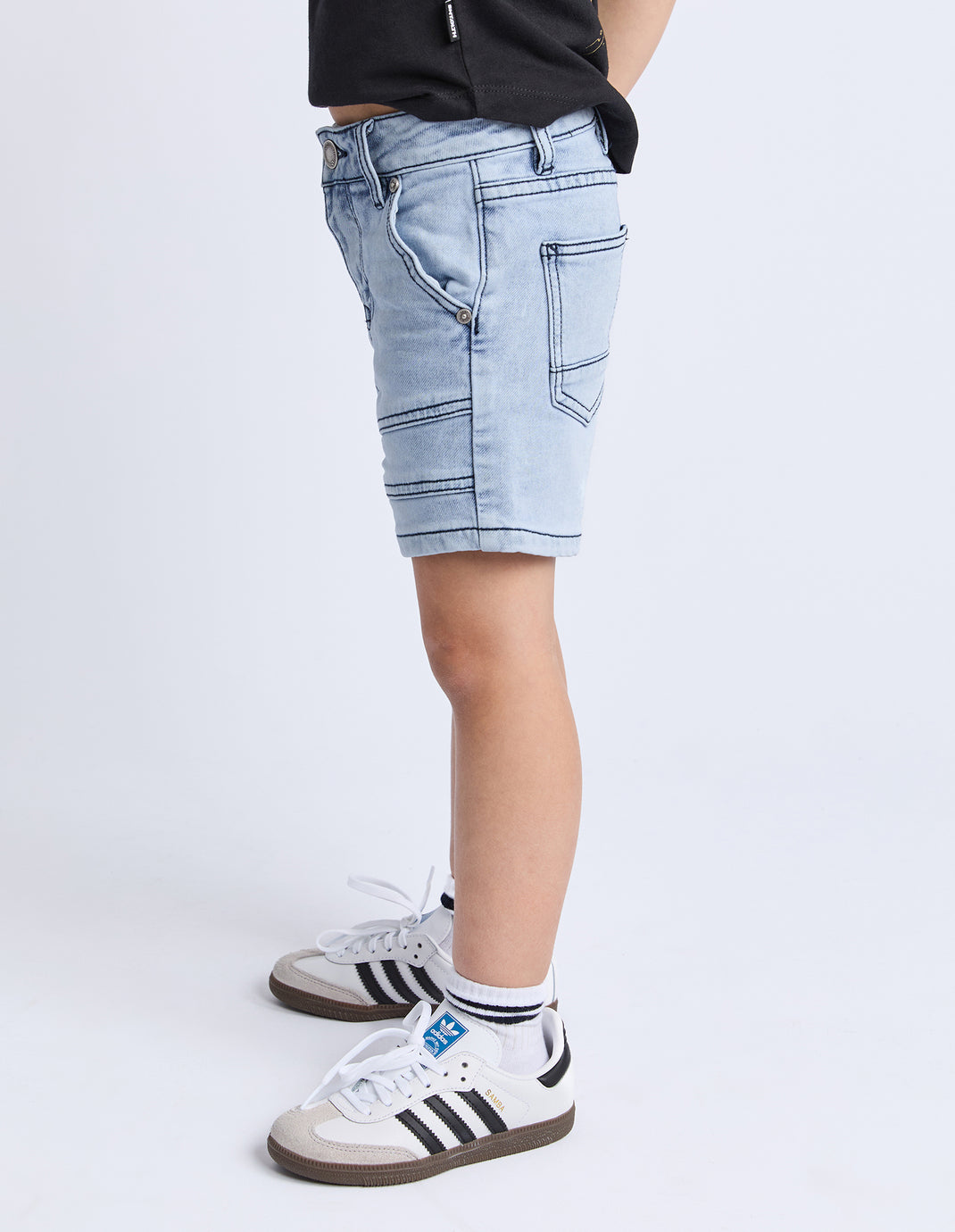 Kids Como Short Blue