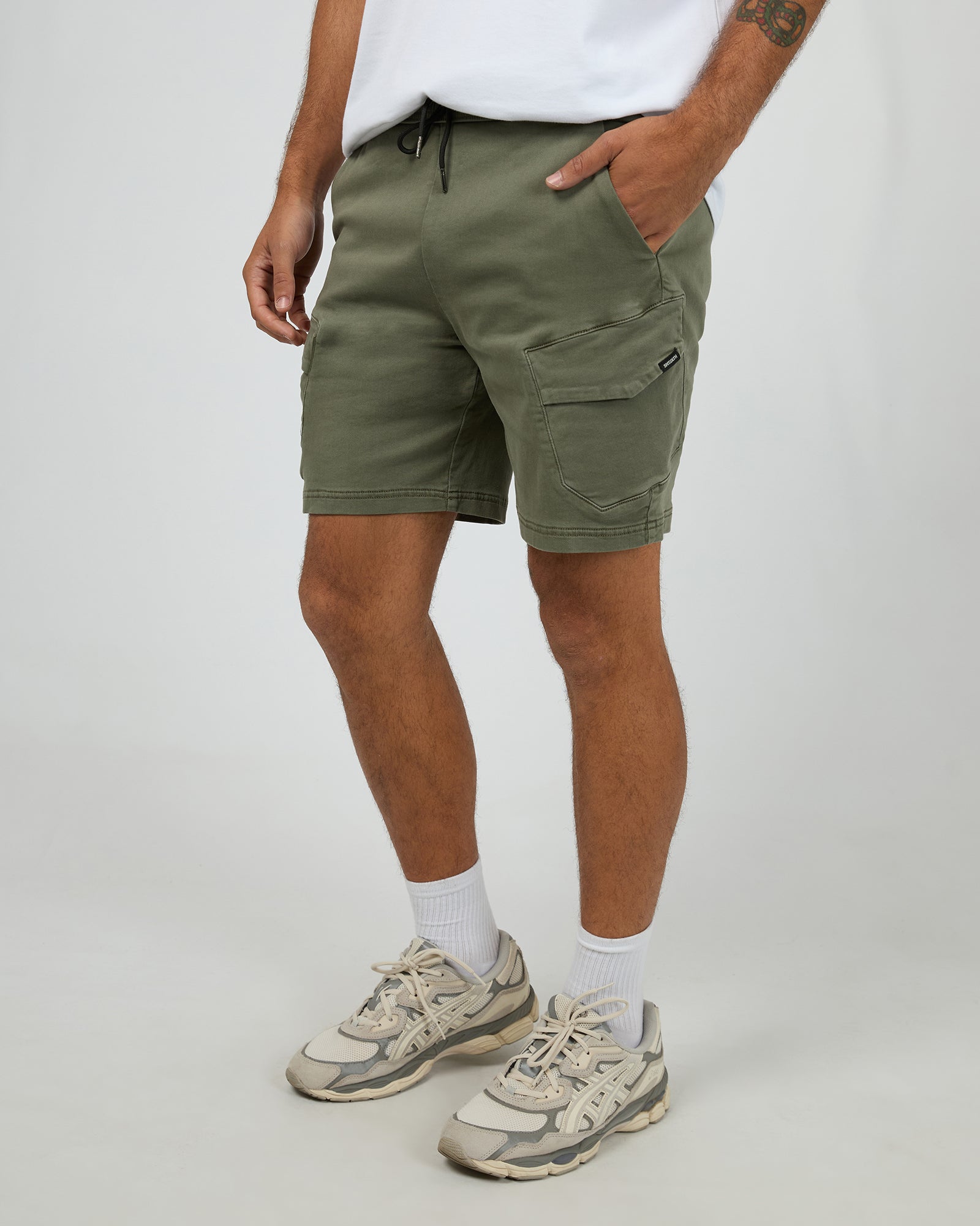 Gully Cargo Short Khaki