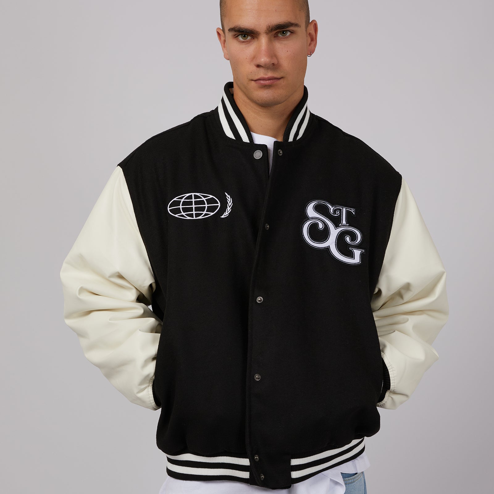 Varsity Jacket Black