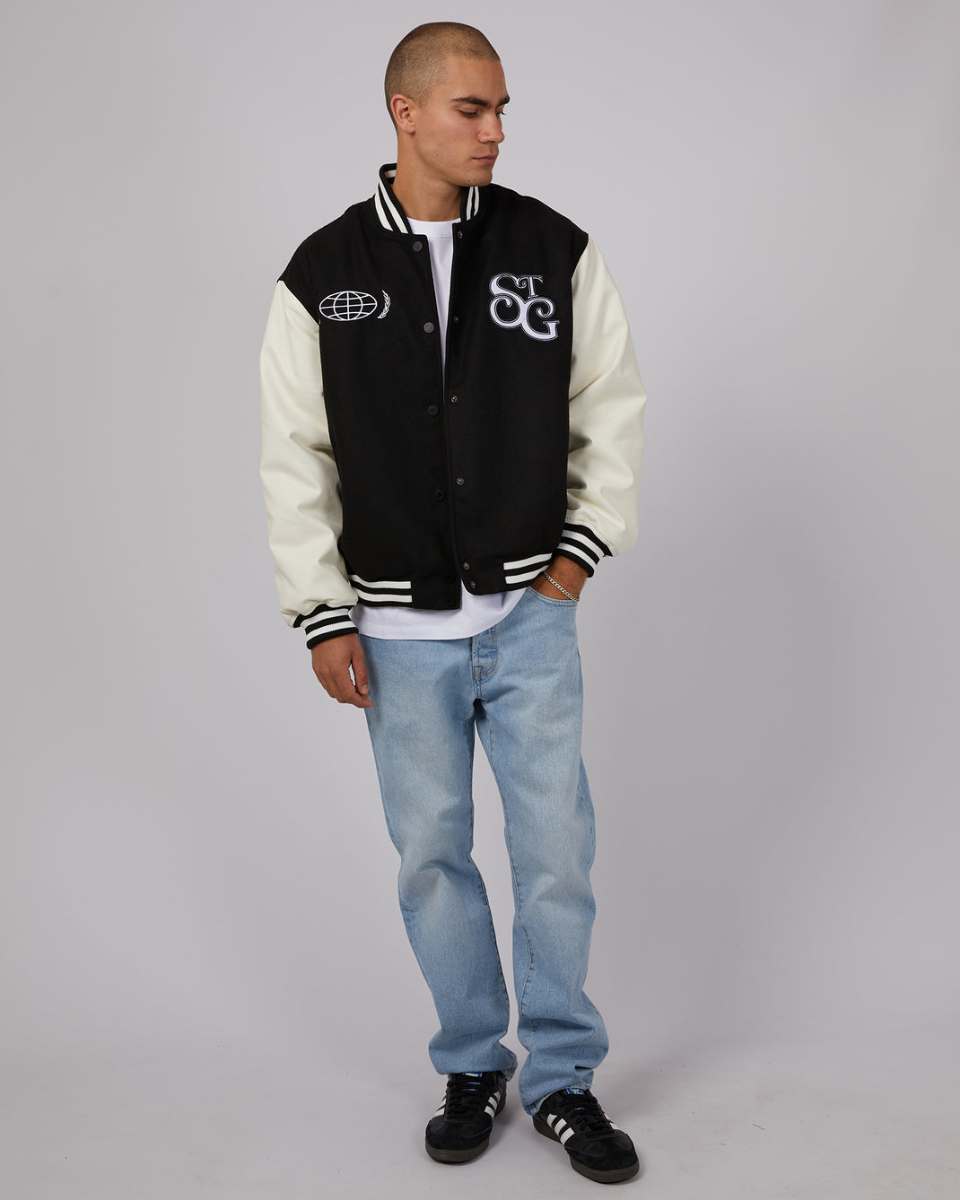 Varsity Jacket Black