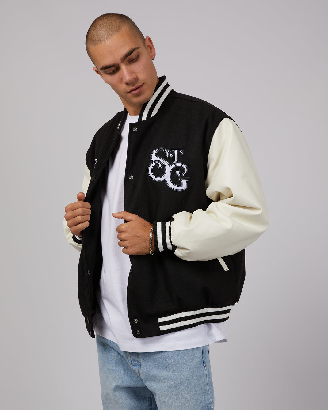 Varsity Jacket Black