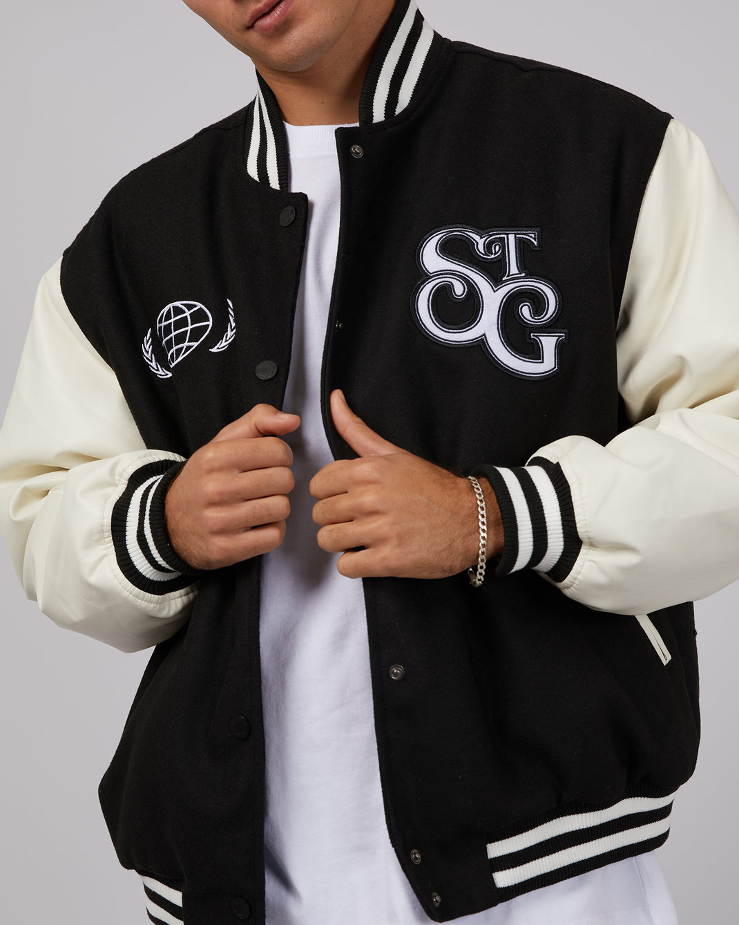 Varsity Jacket Black