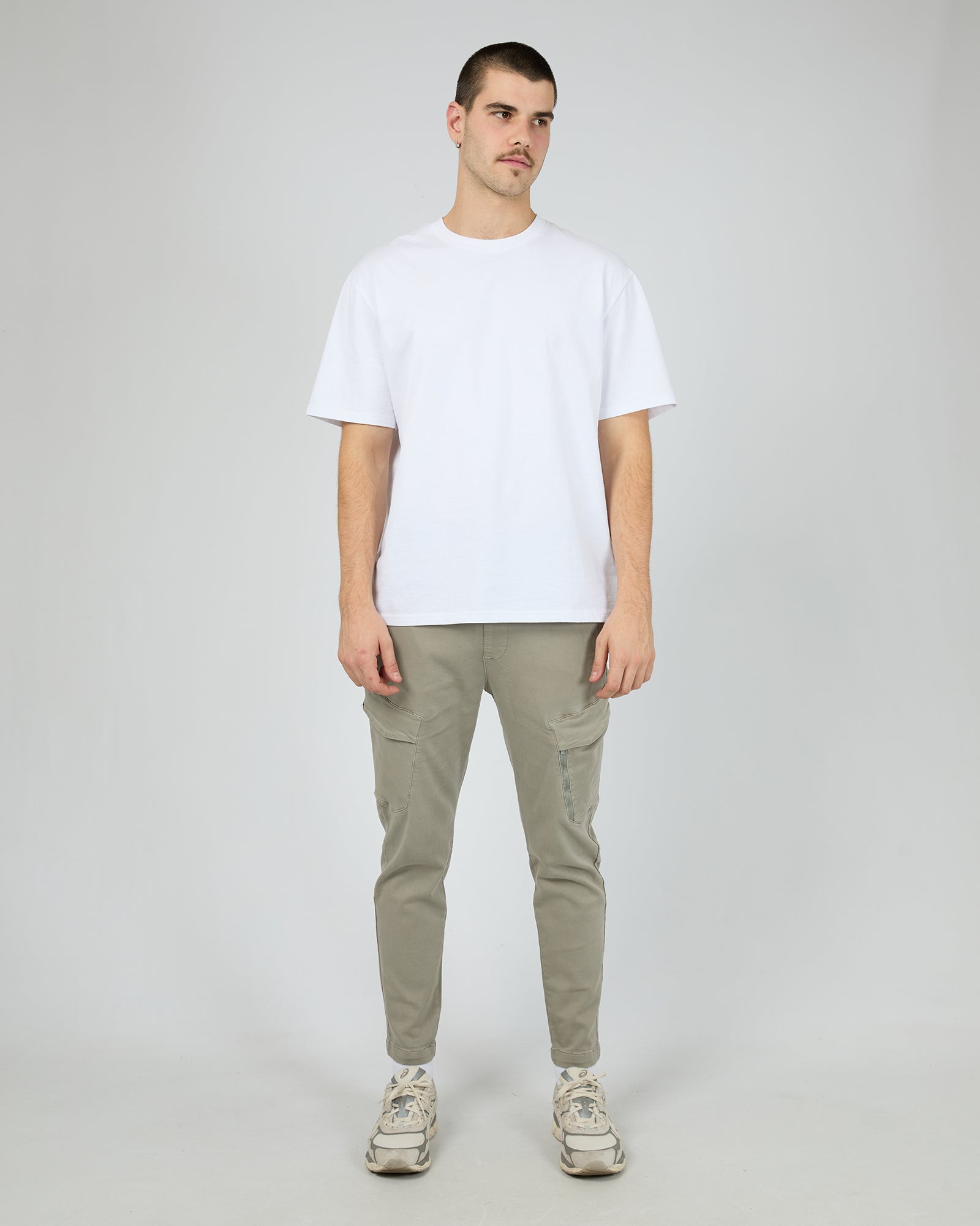 Inset Cargo Pant Grey