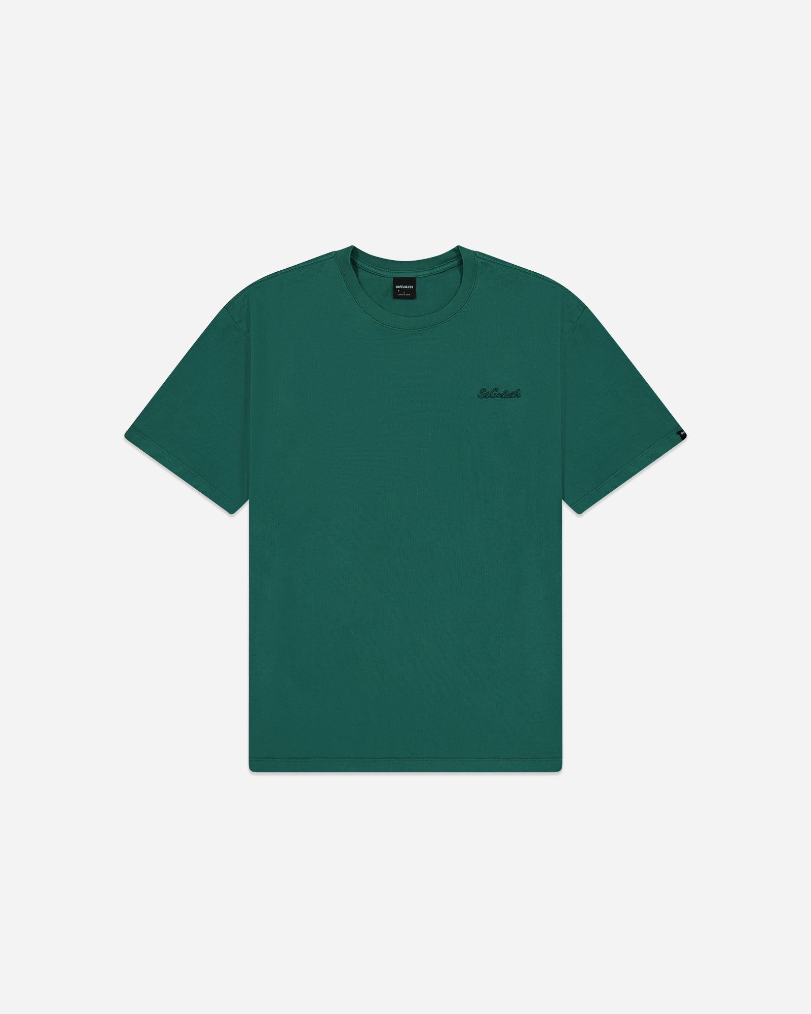 Essential Script Tee Tide Green
