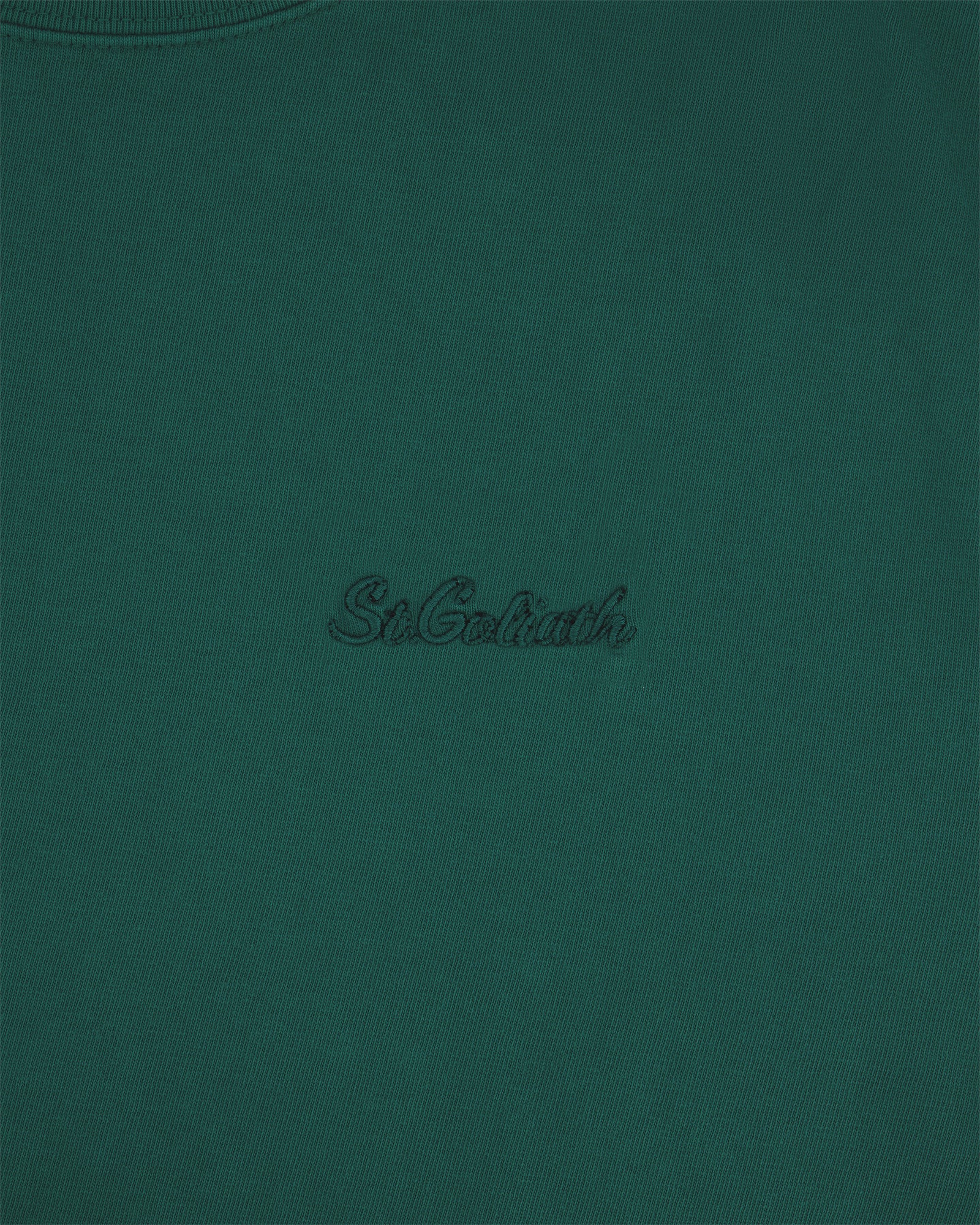 Essential Script Tee Tide Green
