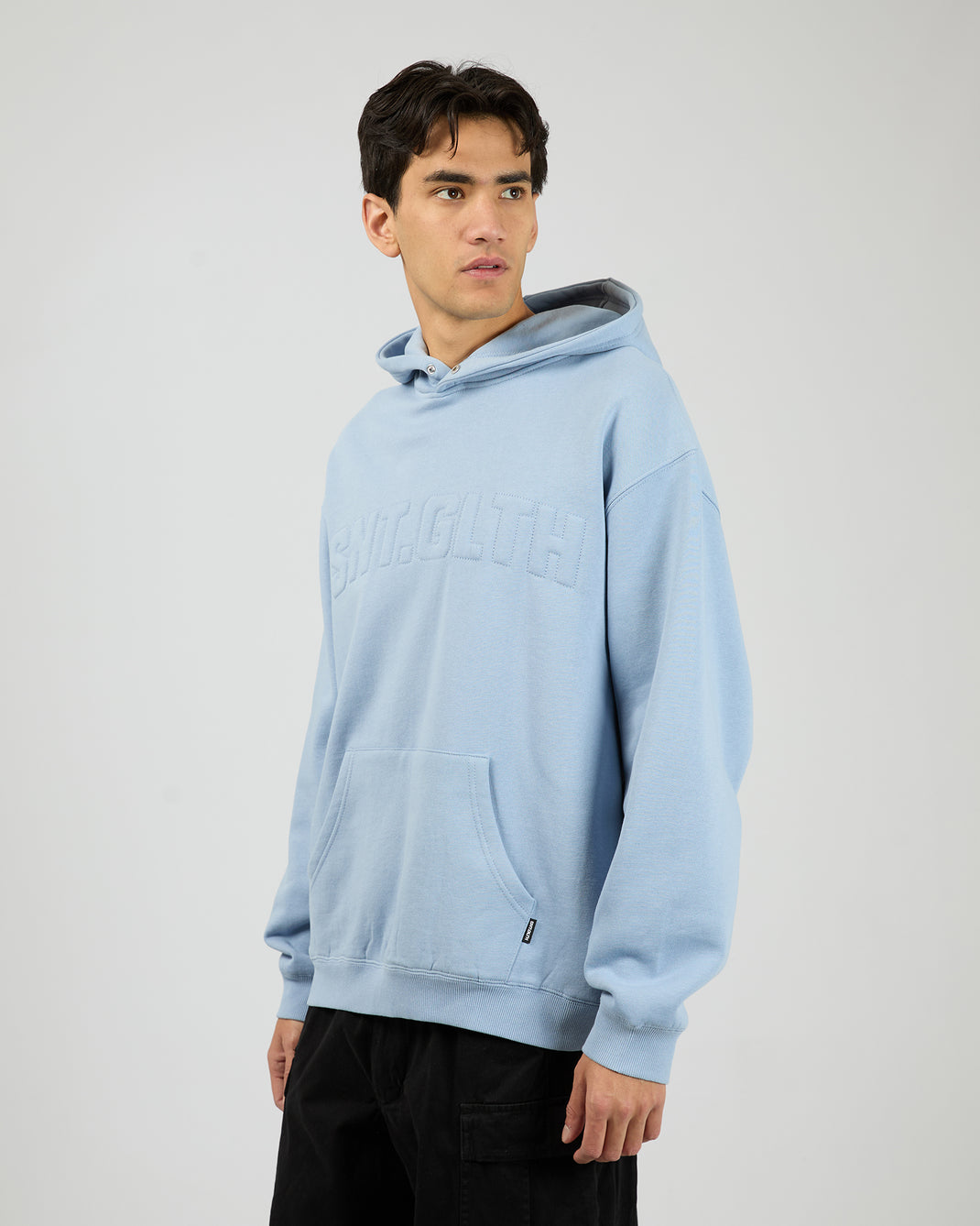 Raised Hoodie Blue