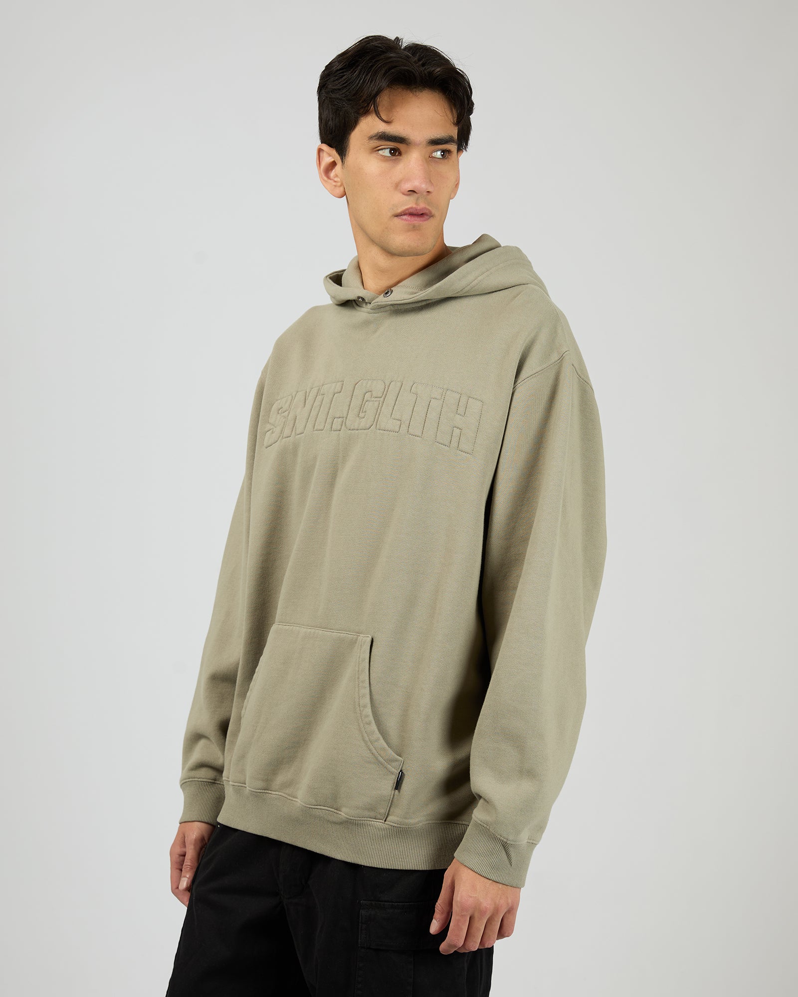 Raised Hoodie Vintage Khaki