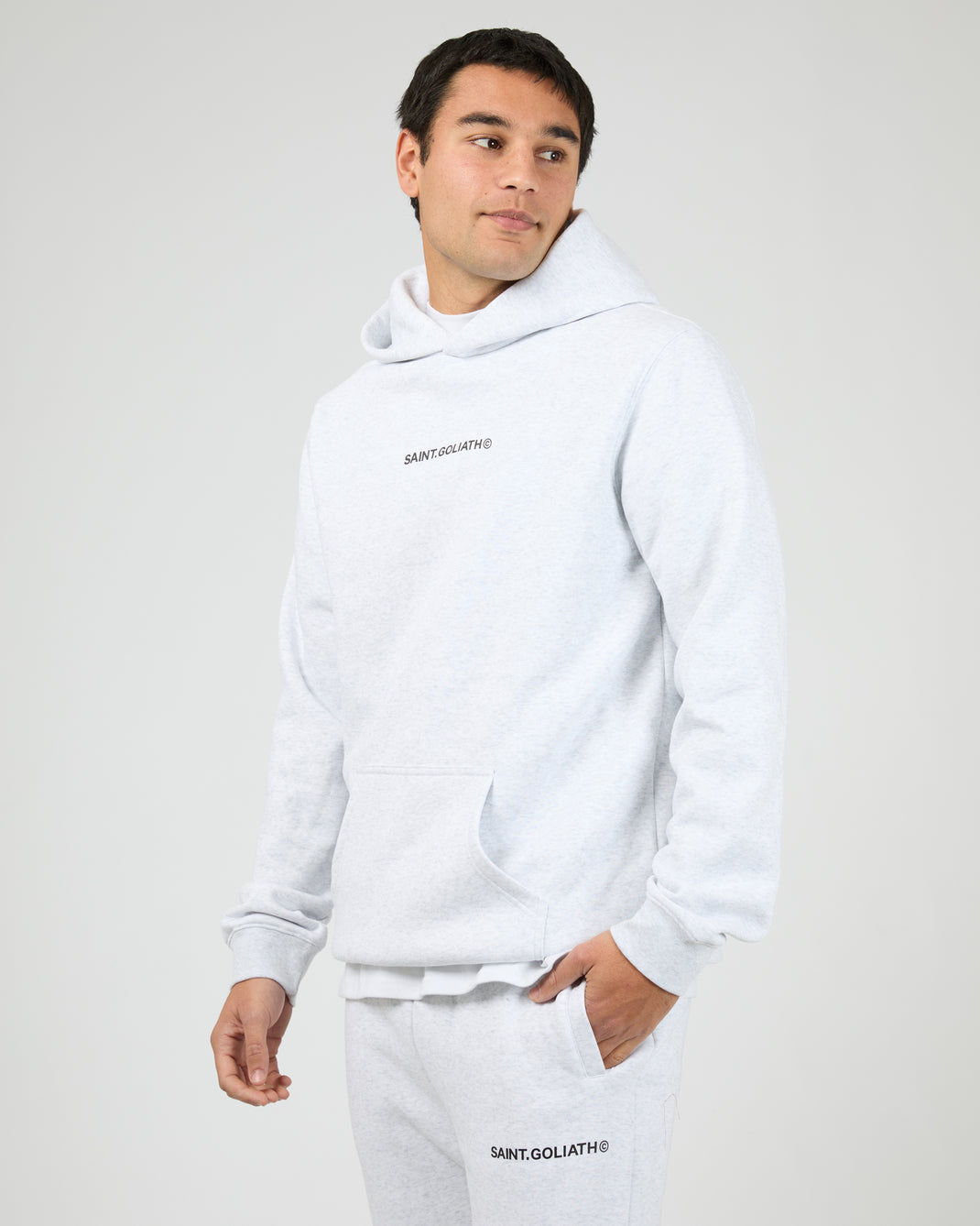 Id Hoodie Grey Marle
