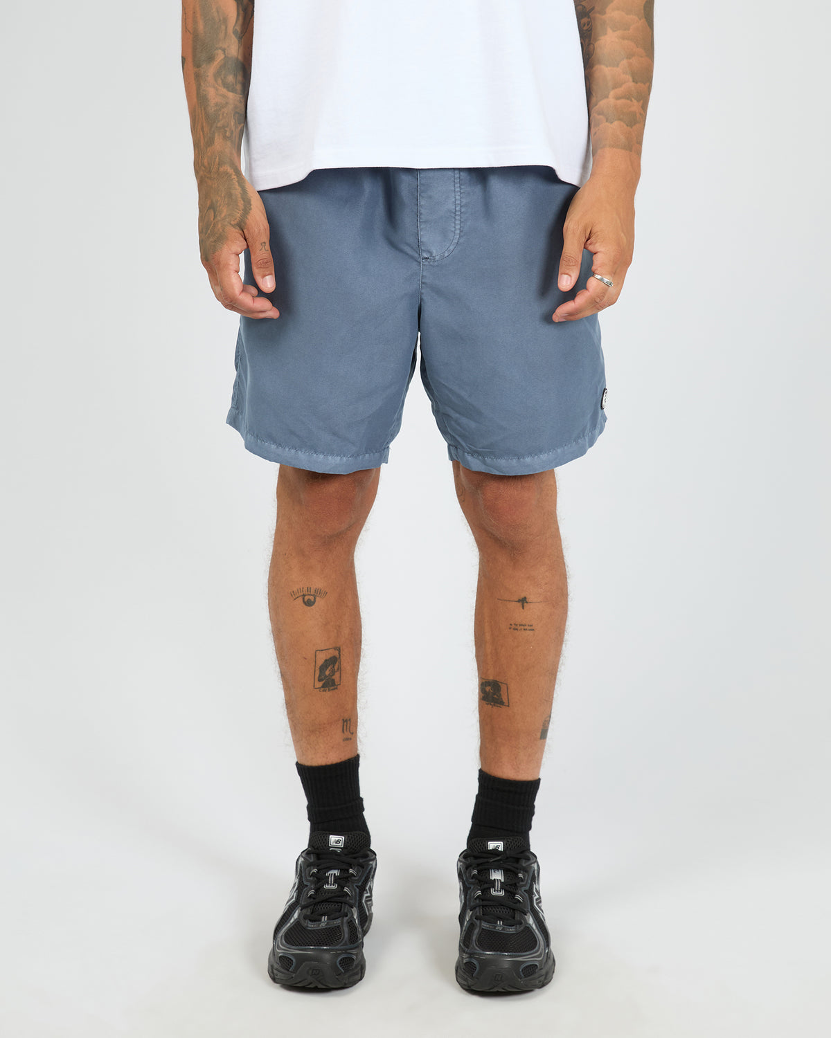 Illusion Short Oxford Blue