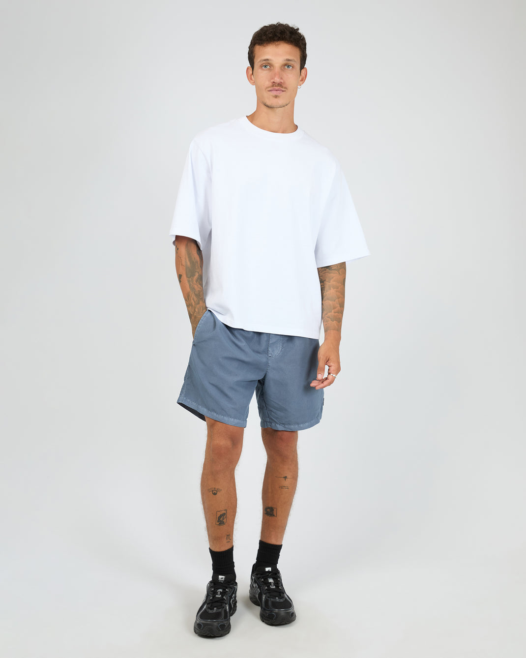 Illusion Short Oxford Blue