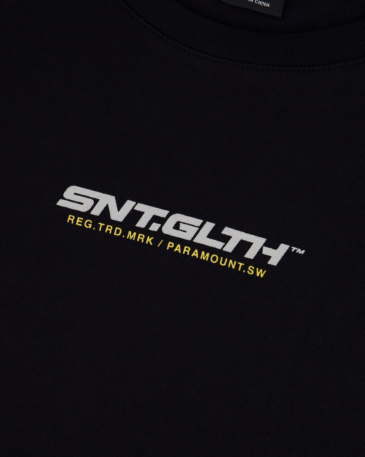 Pace Raglan Tee Black