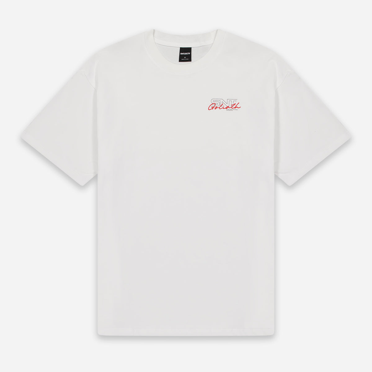 Link Script Tee White