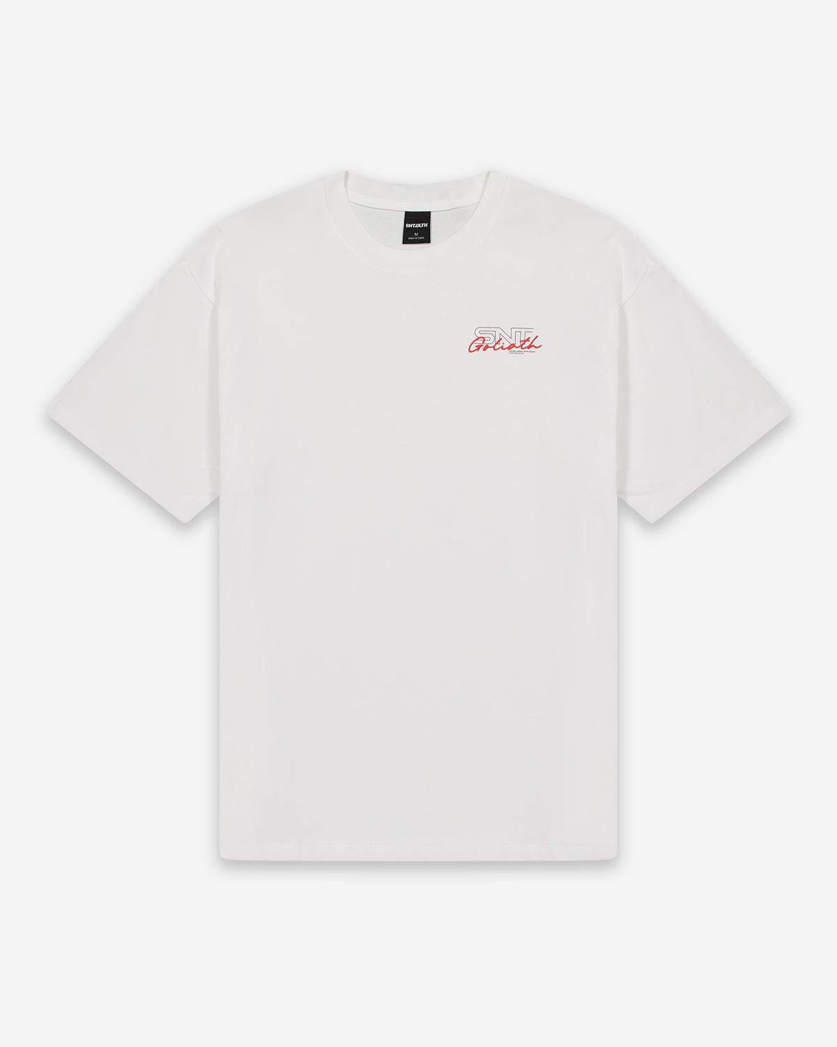 Link Script Tee White