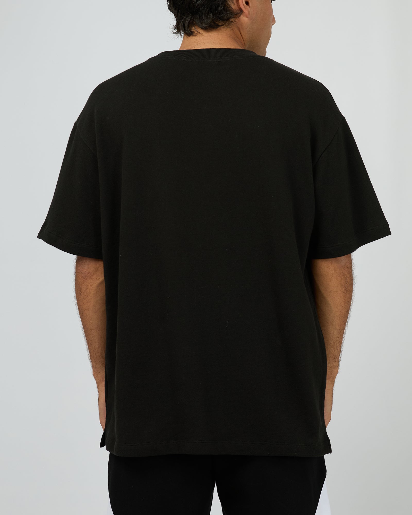 Conquered Loopback Tee Black