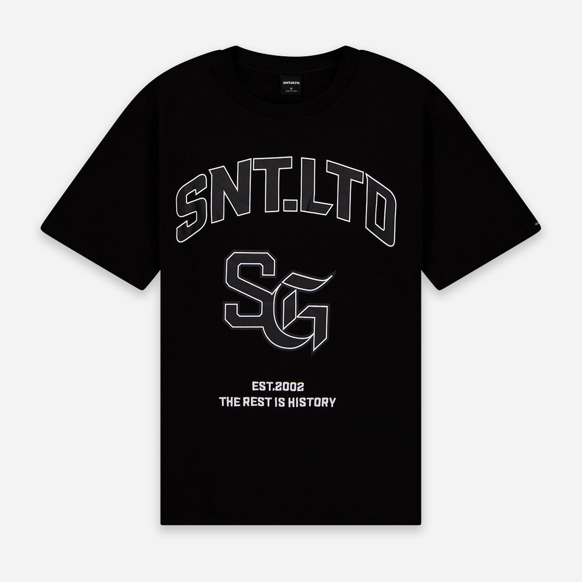 Conquered Loopback Tee Black