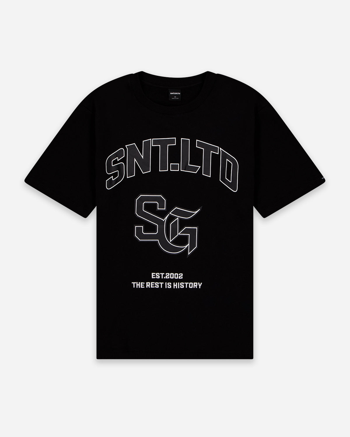 Conquered Loopback Tee Black