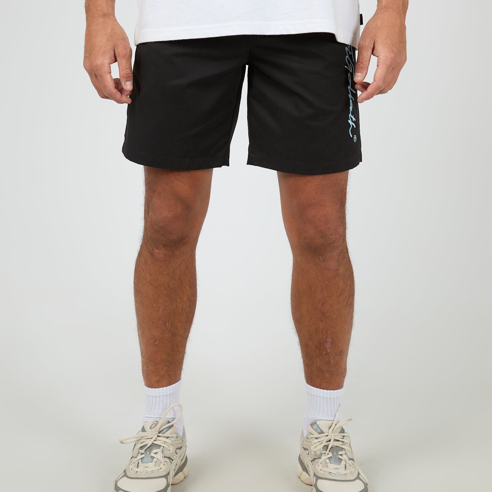 Embroided Volley Black