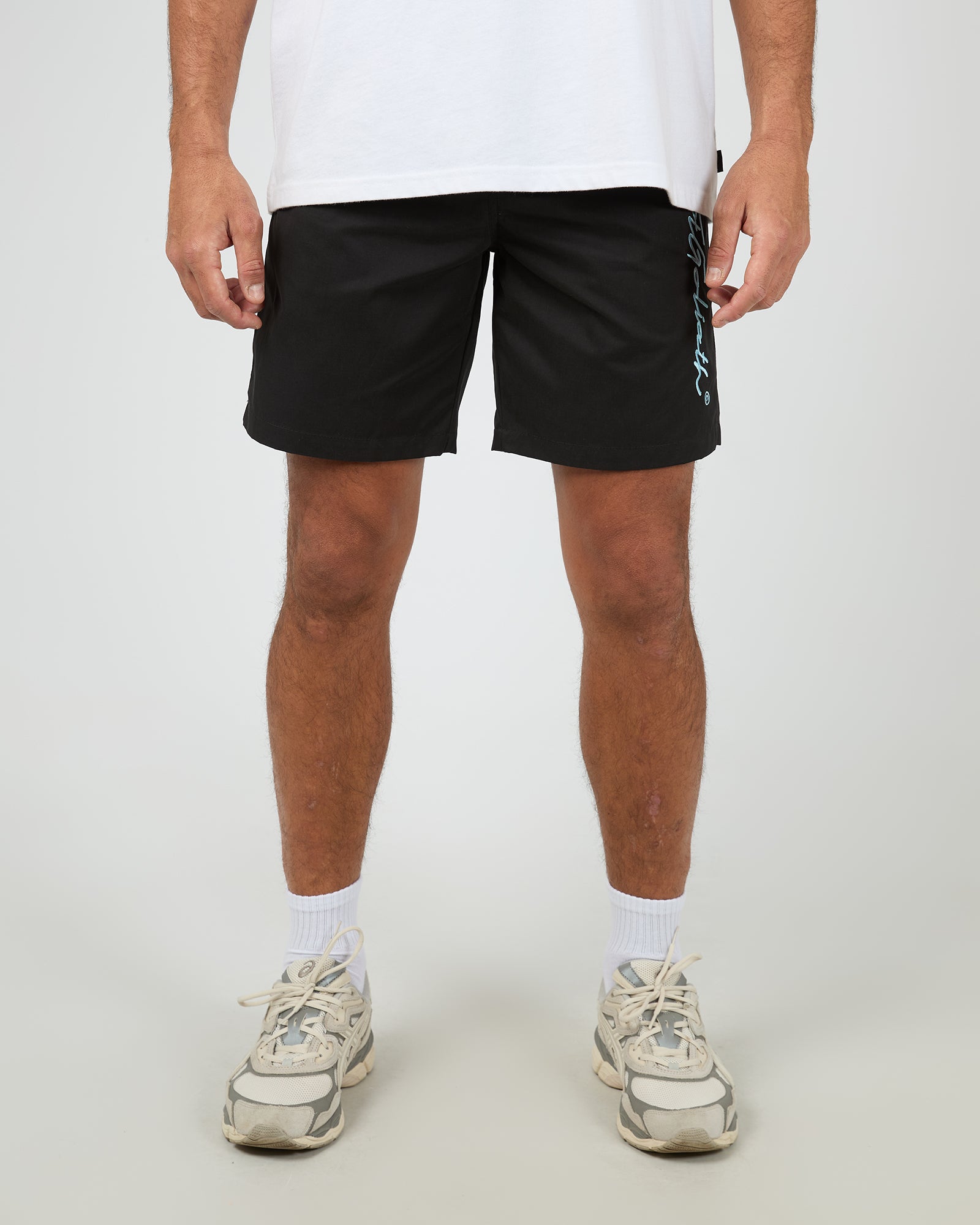 Embroided Volley Black