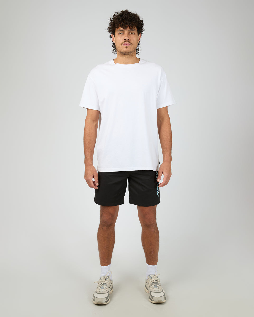 Embroided Volley Black