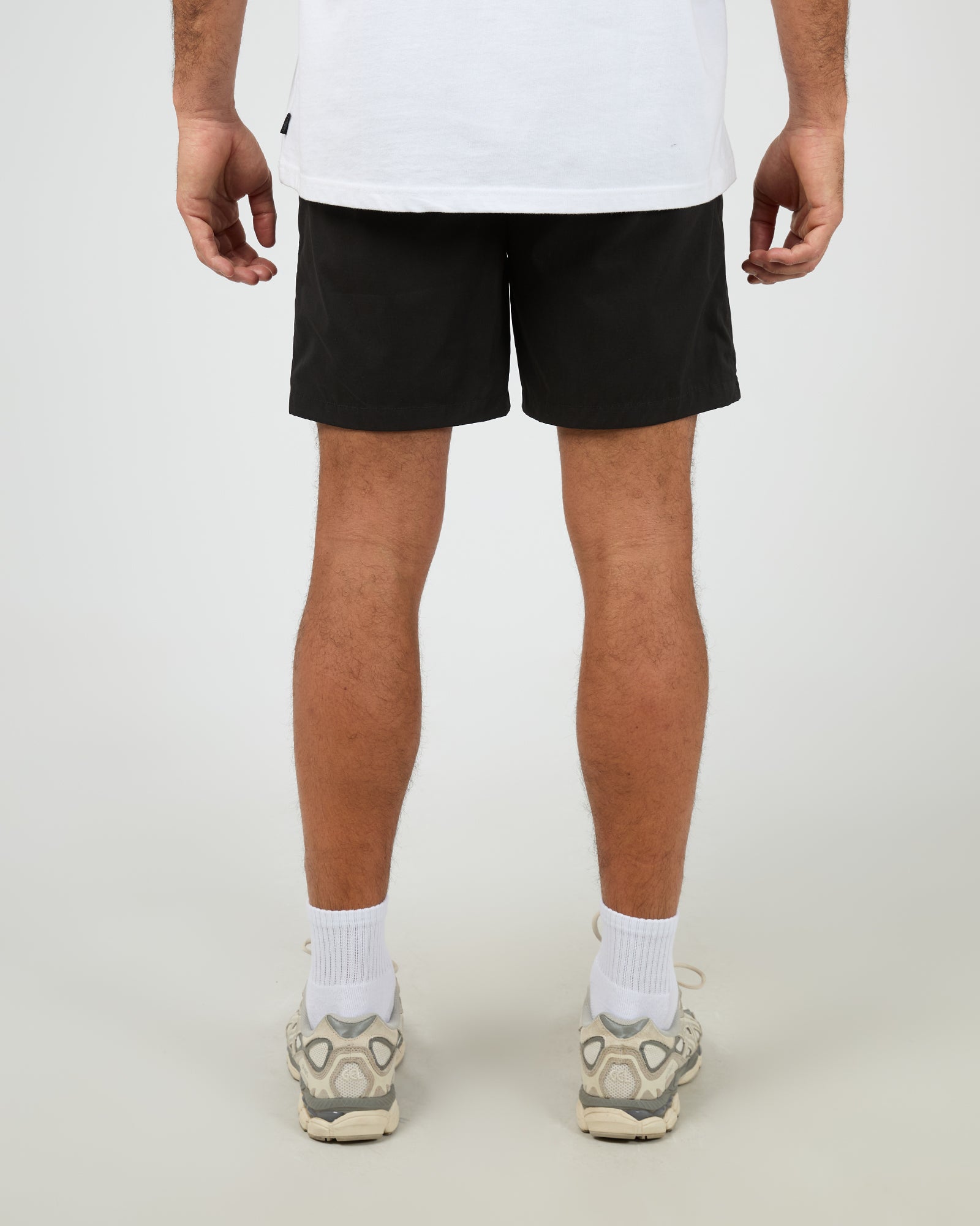 Embroided Volley Black