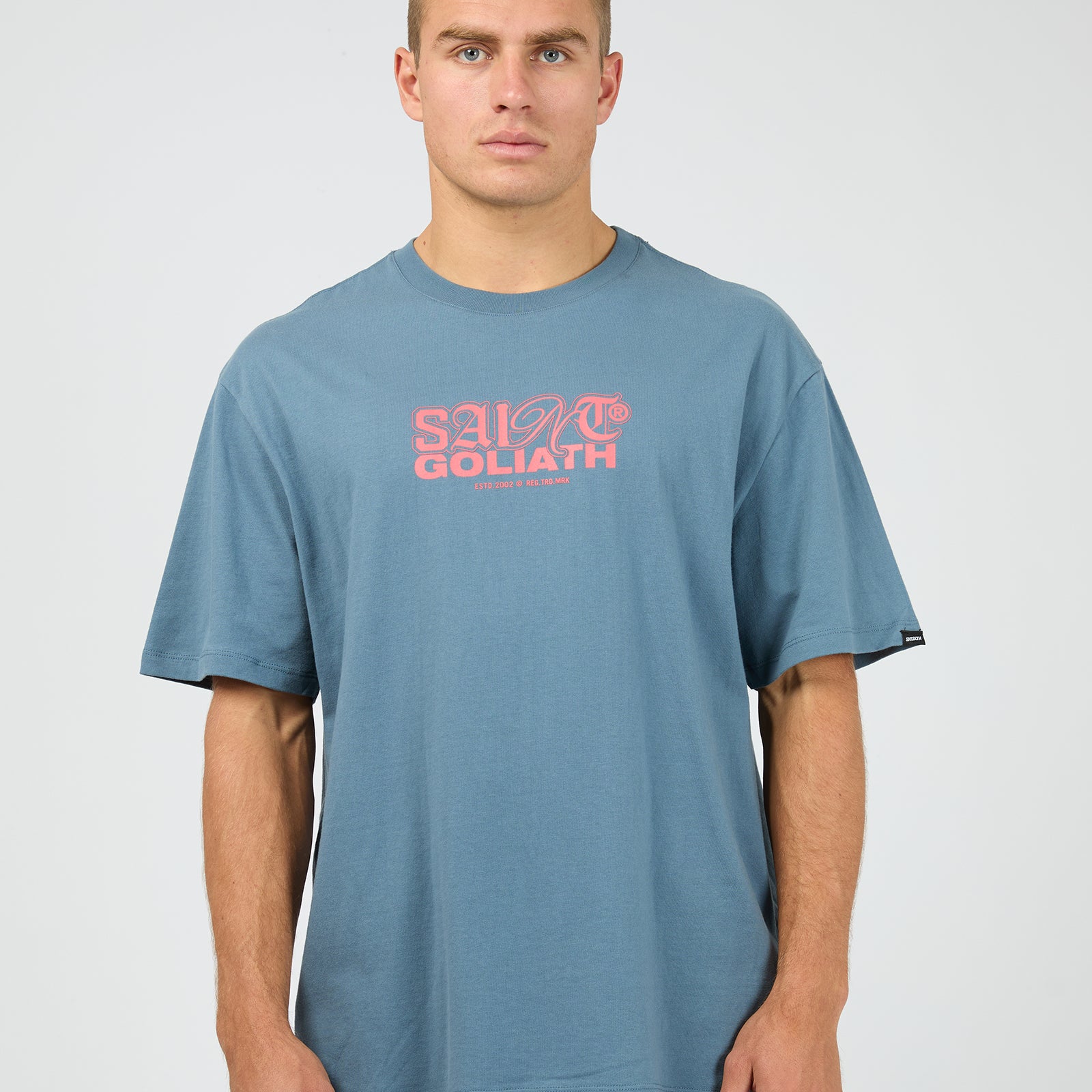 Glass Tee Blue