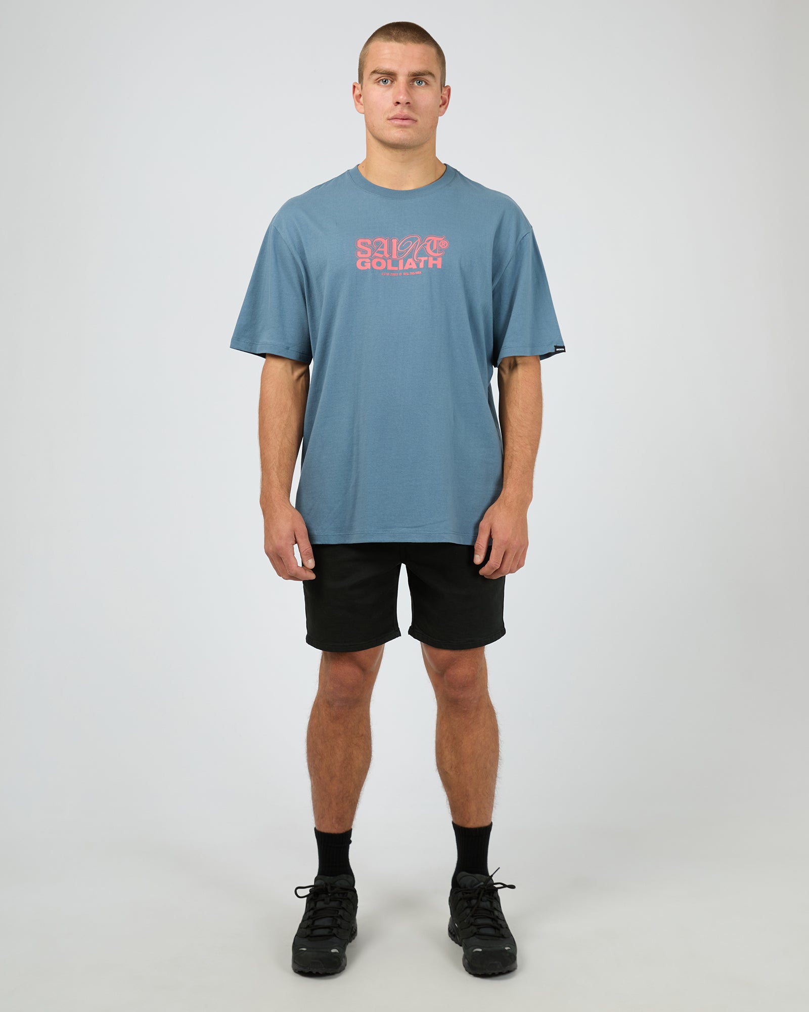 Glass Tee Blue