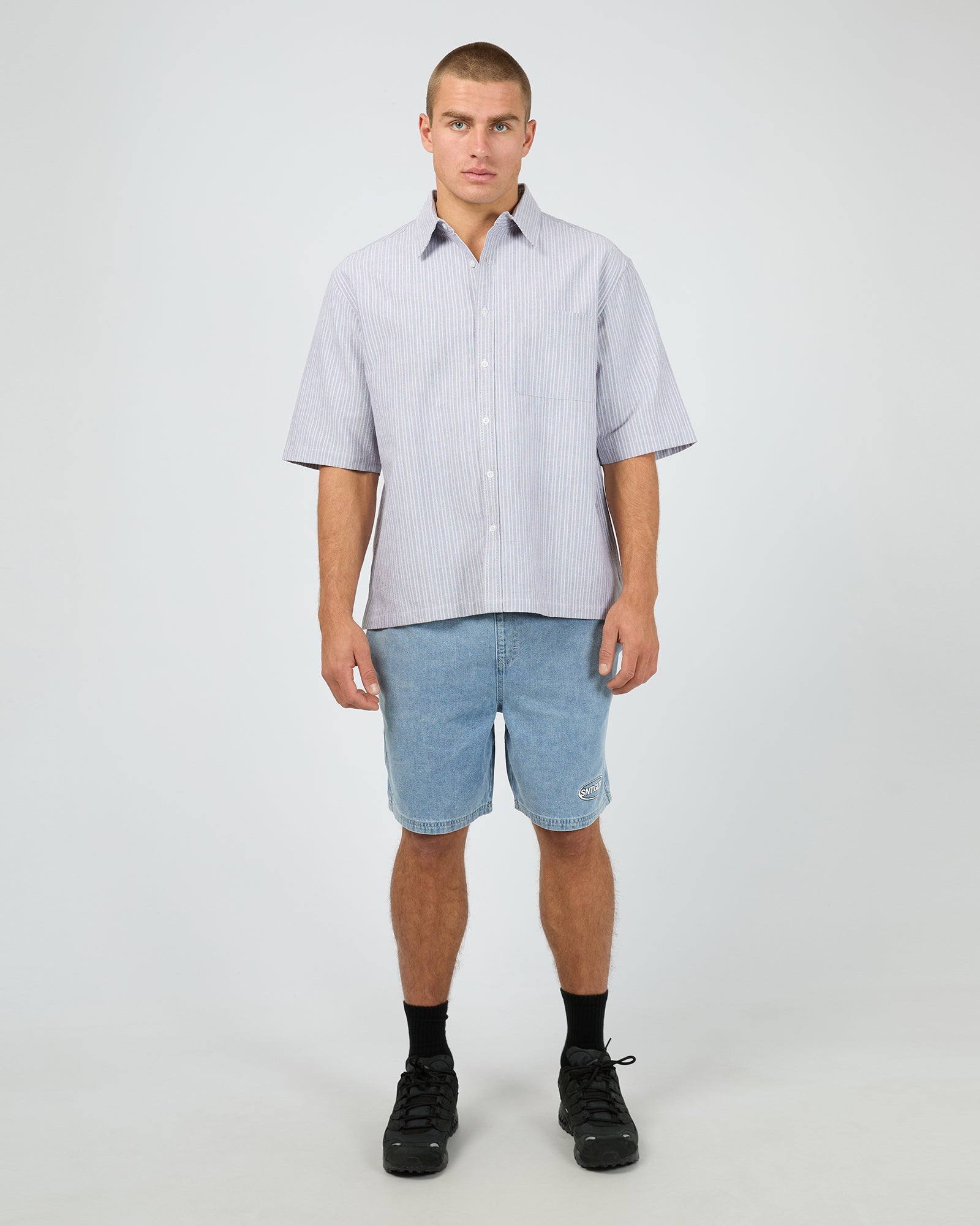 Saville Short Sleeve Shirt Mauve