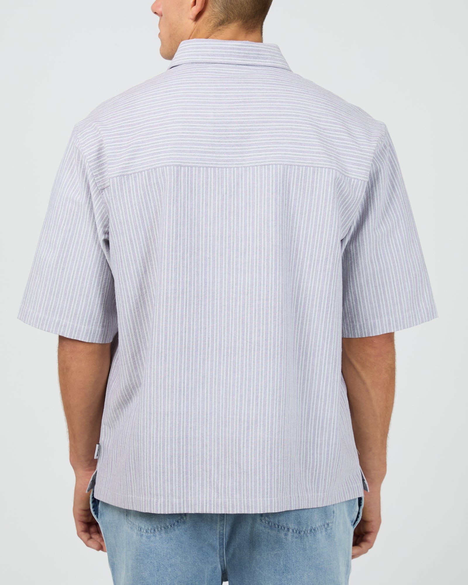 Saville Short Sleeve Shirt Mauve