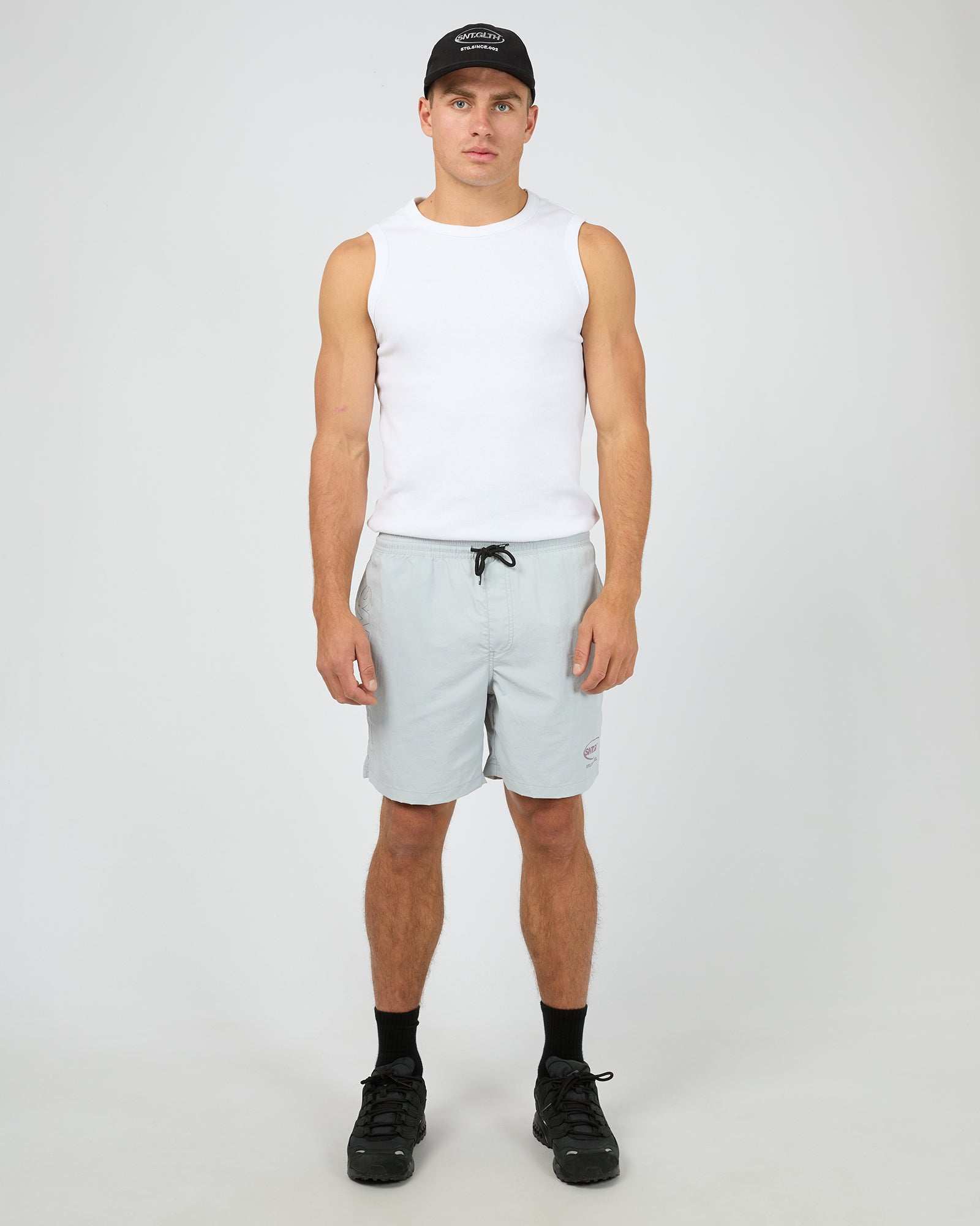 Short Circuit Short Grey