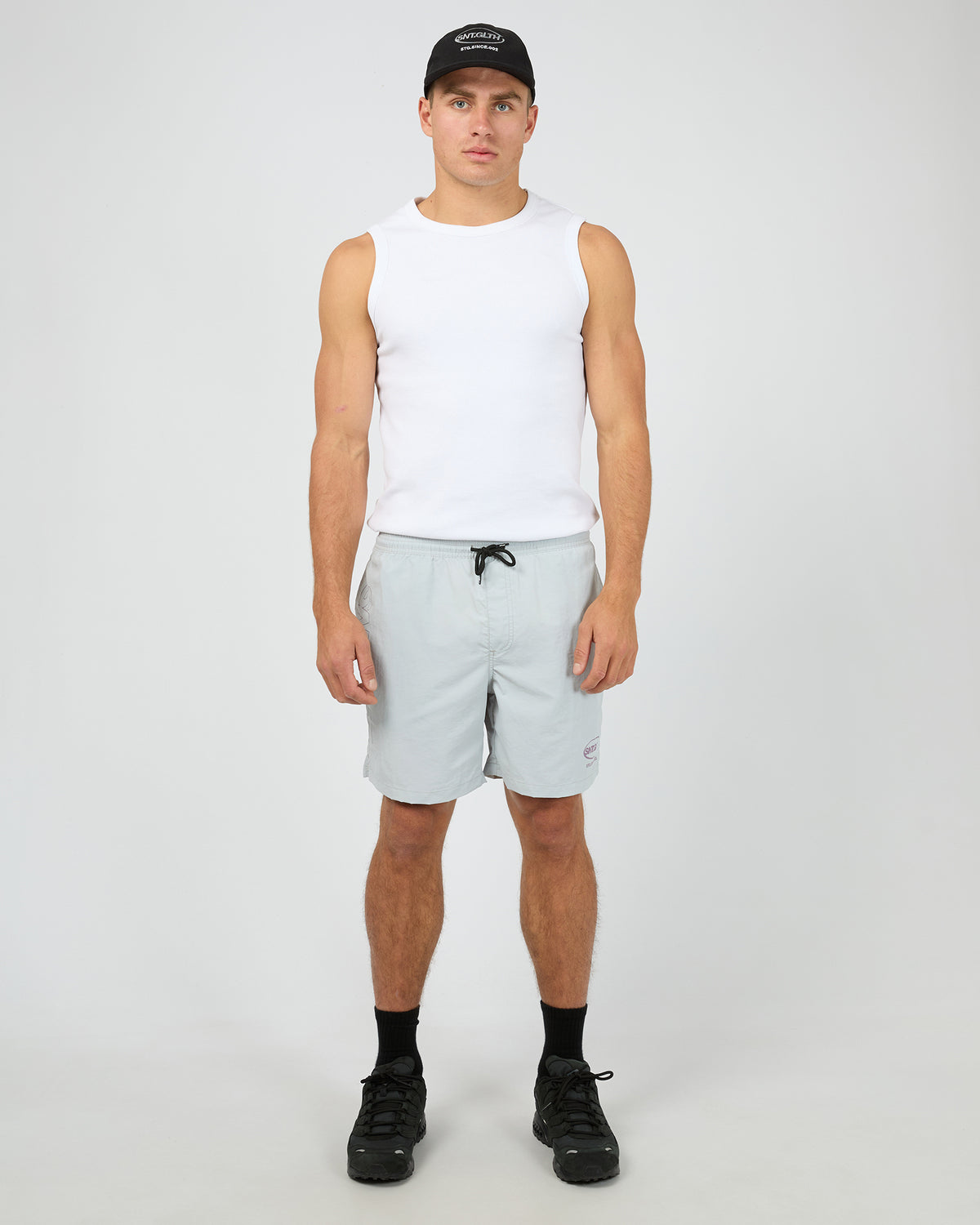 Short Circuit Short Grey