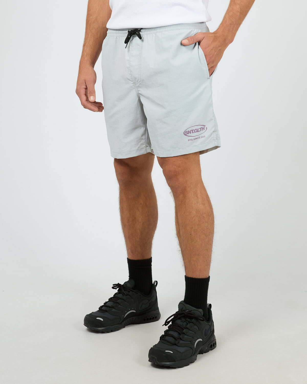 Short Circuit Short Grey