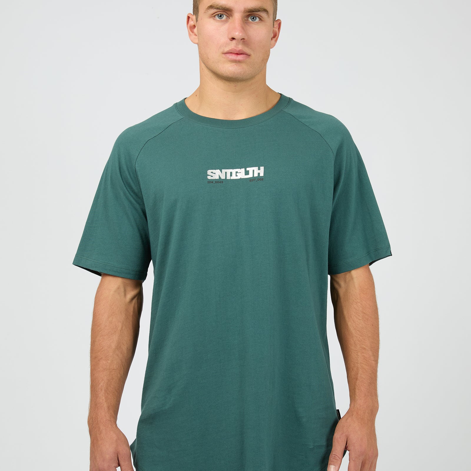 Silver Foil Tee Green